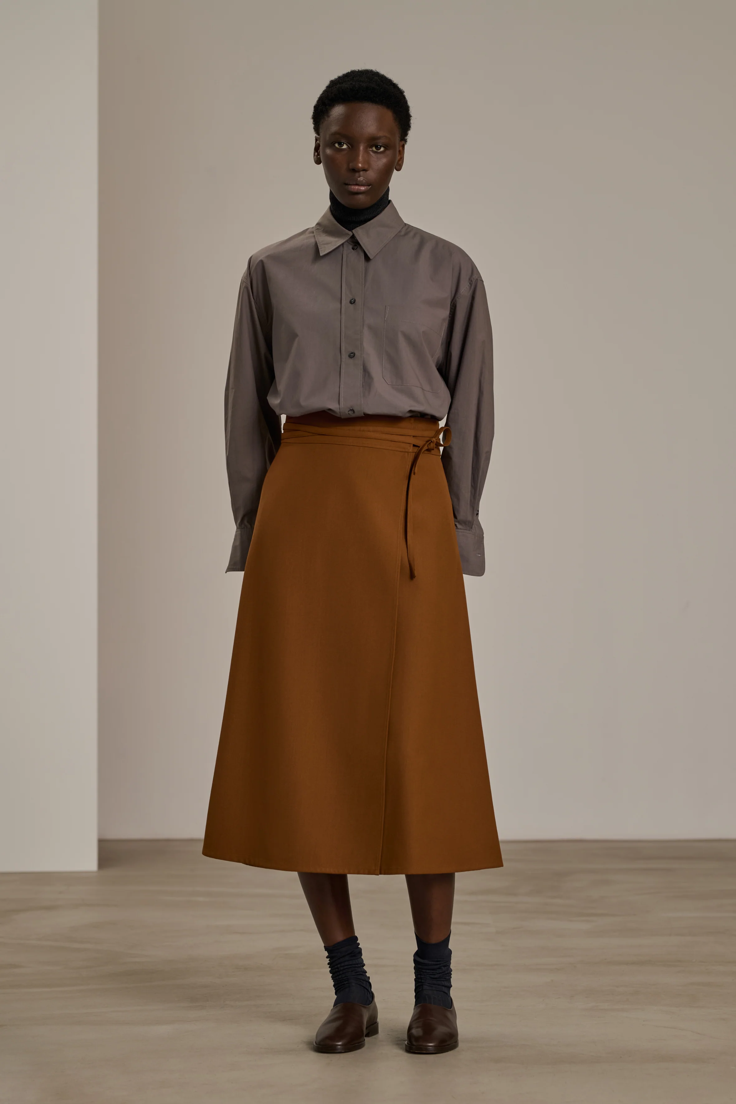 REINE ORANGE SKIRT