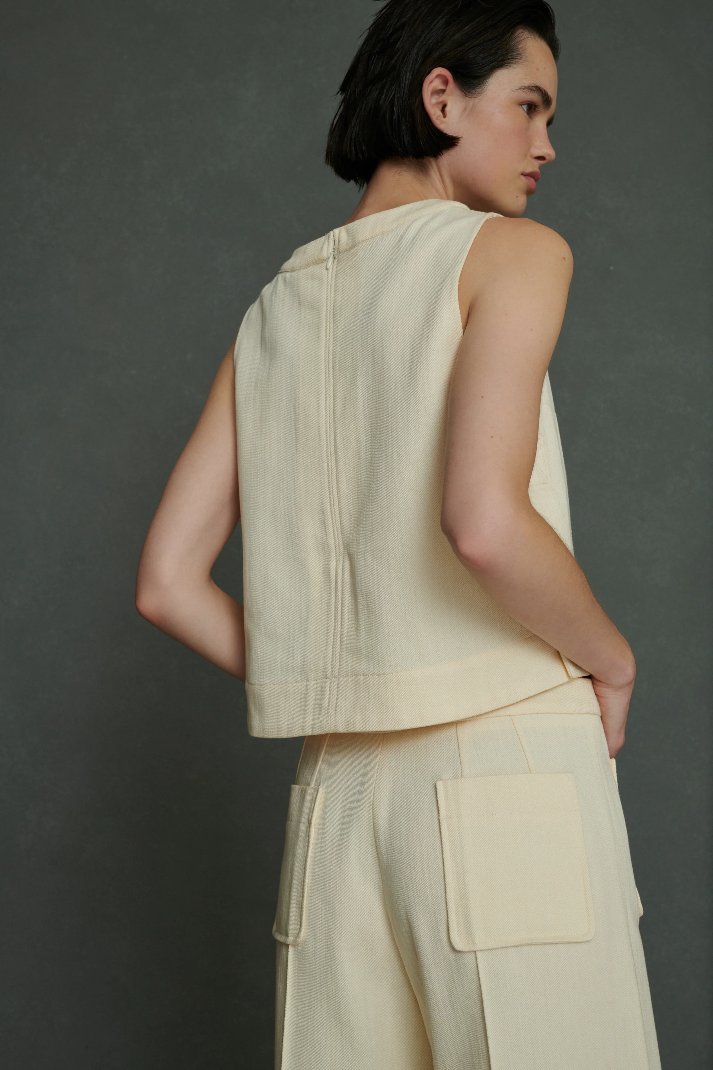 PAMPA OFF-WHITE TOP