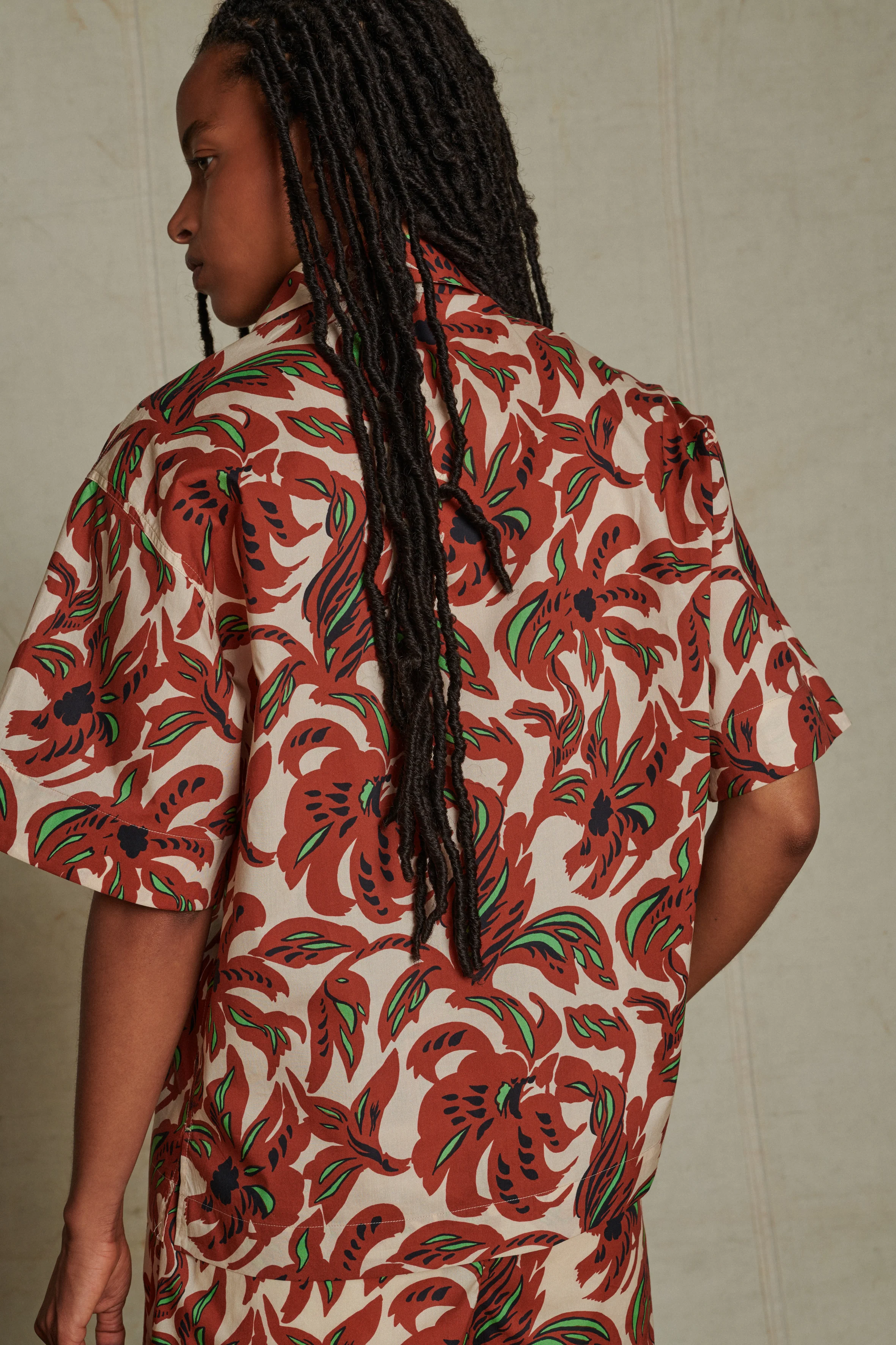 ALEXANDRE BROWN BLOUSE
