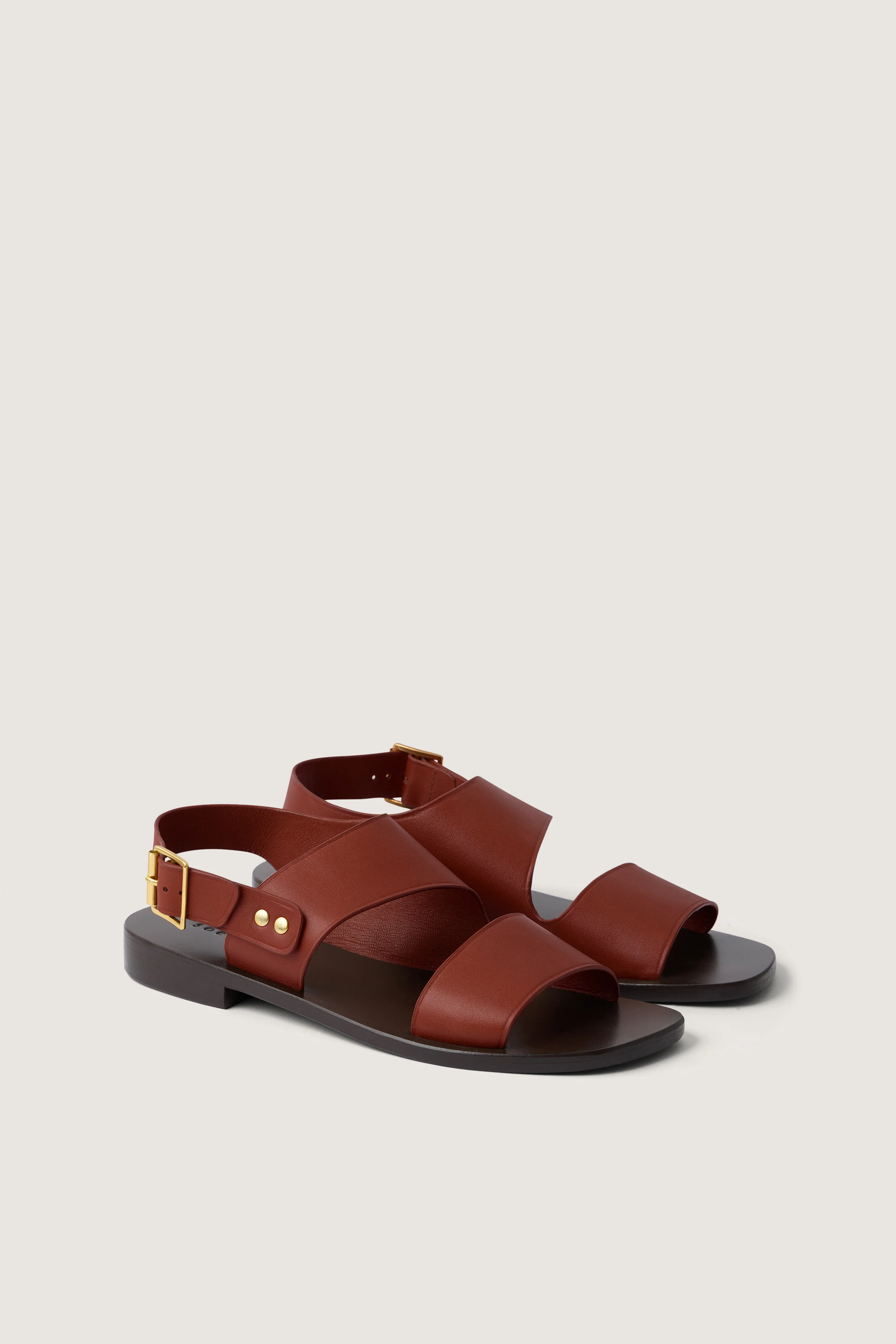 AZALEE BROWN SANDALS