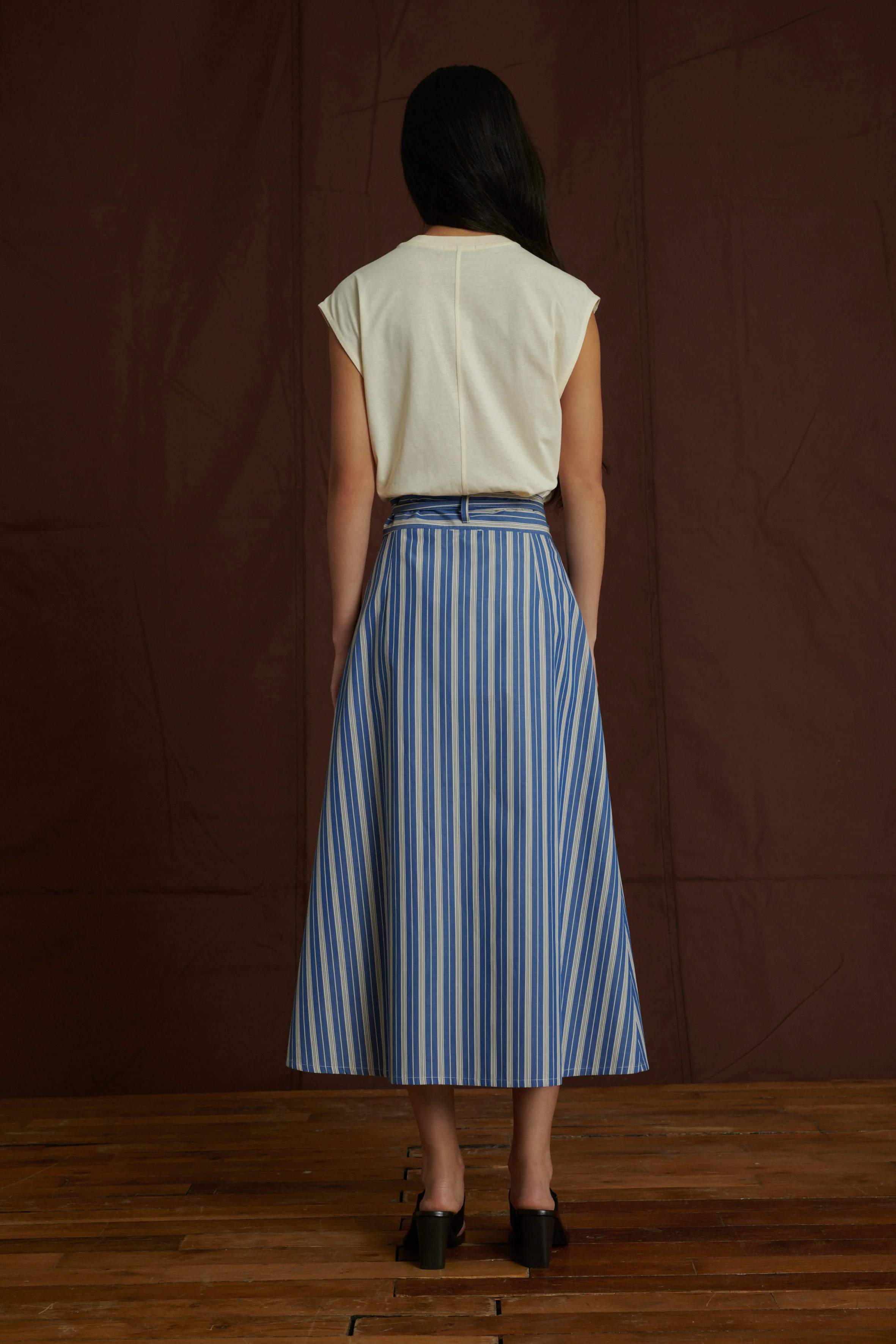 REINE BLUE SKIRT