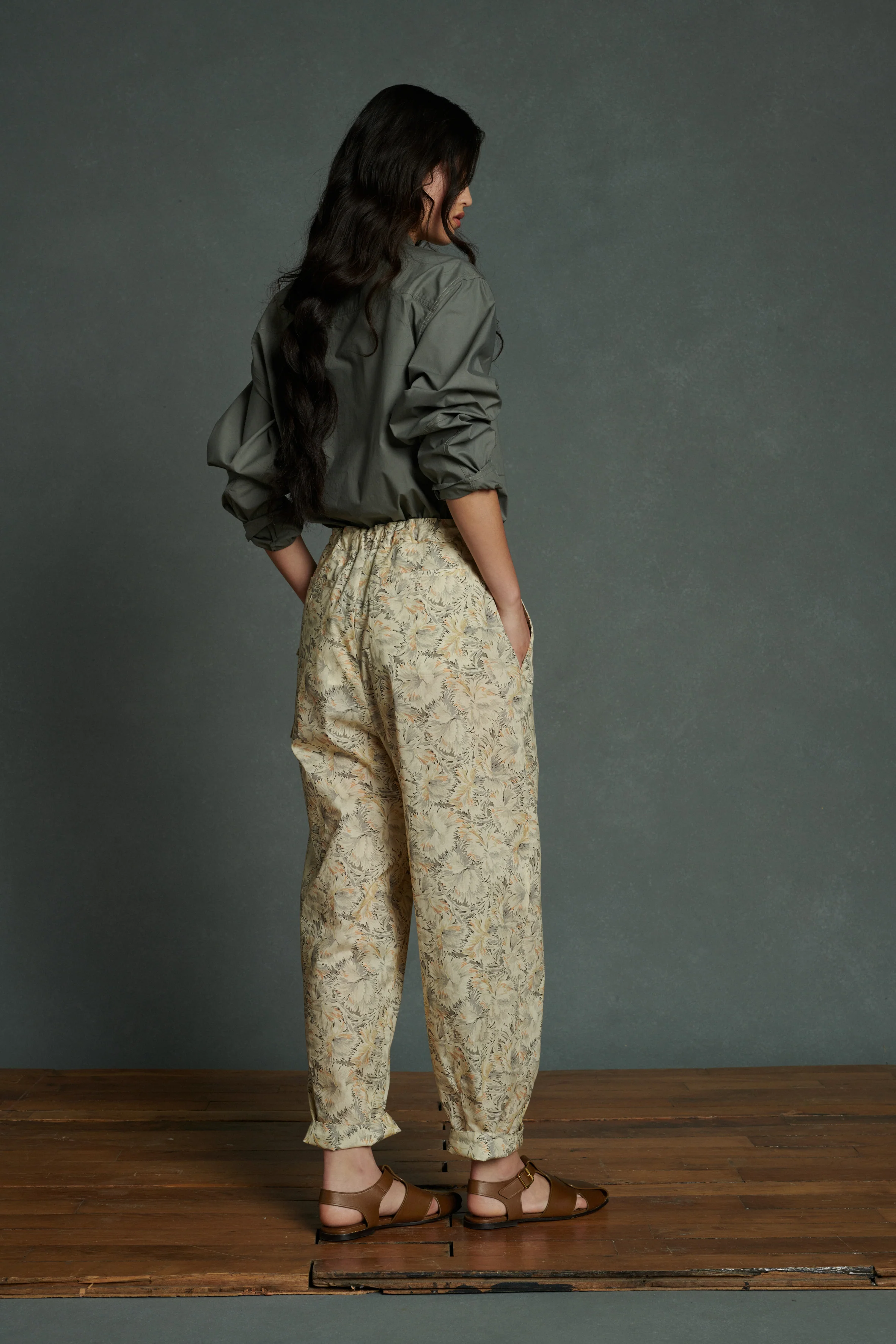 ANDREAS BEIGE TROUSERS