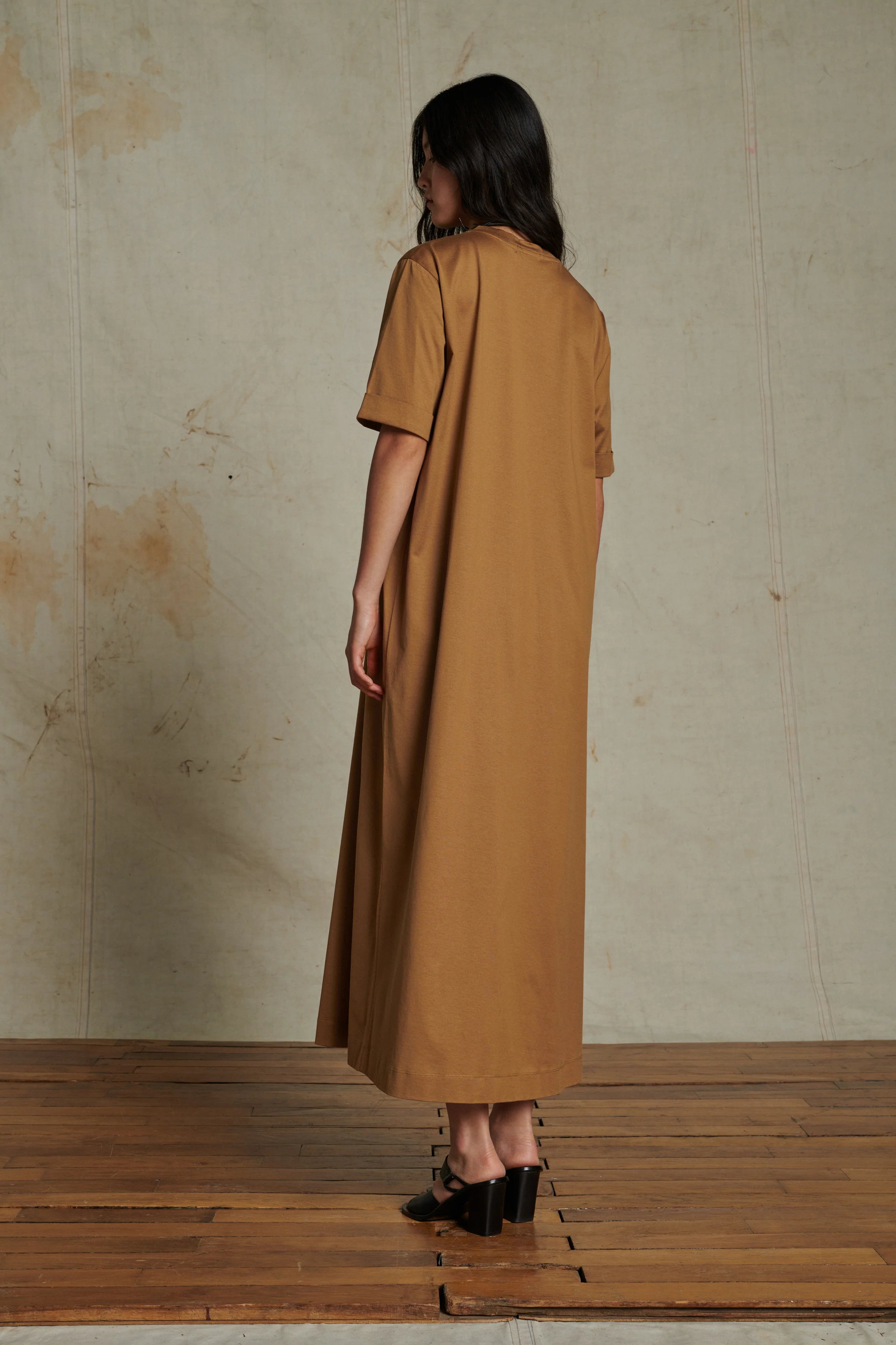 AUDE BEIGE DRESS