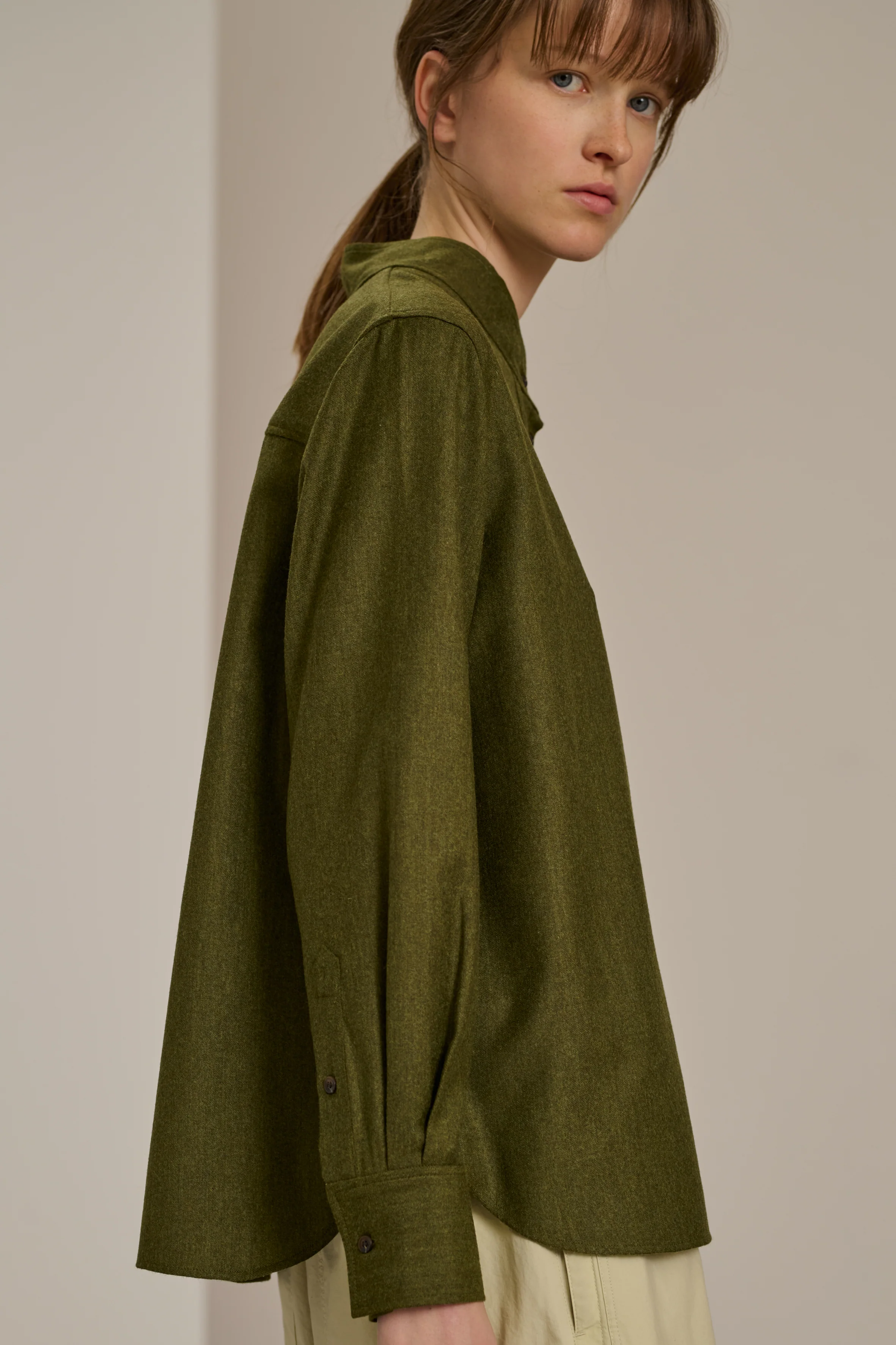 CROATIA KHAKI BLOUSE