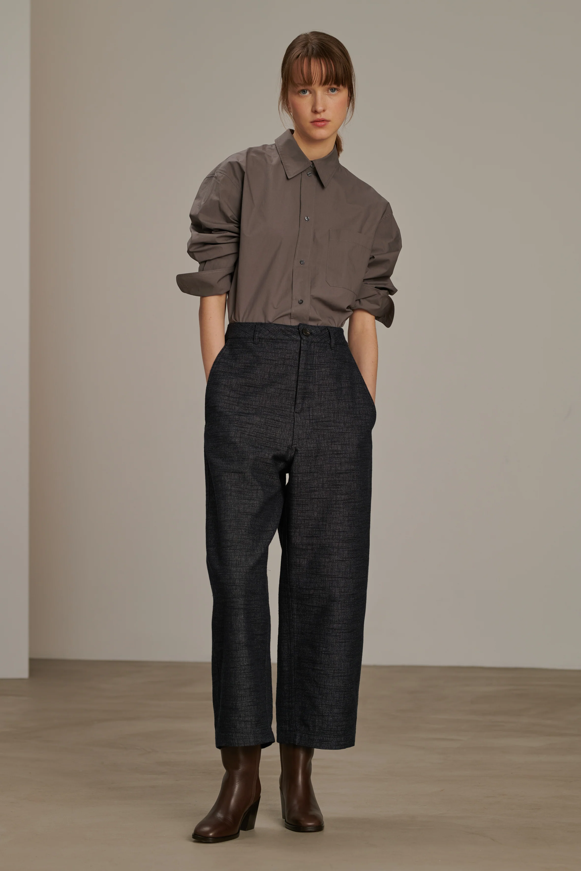 CLOVIS BLUE TROUSERS