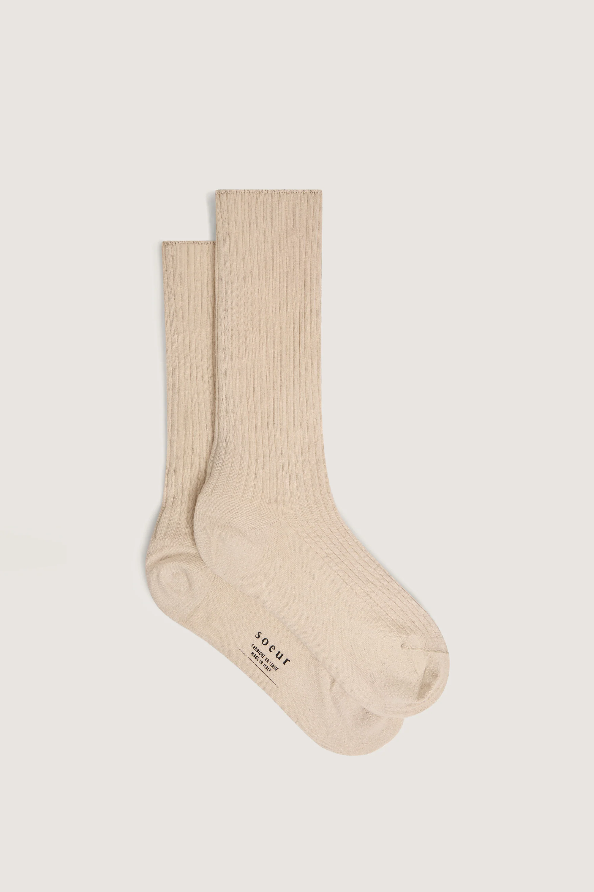 ARABELLA OFF-WHITE SOCKS