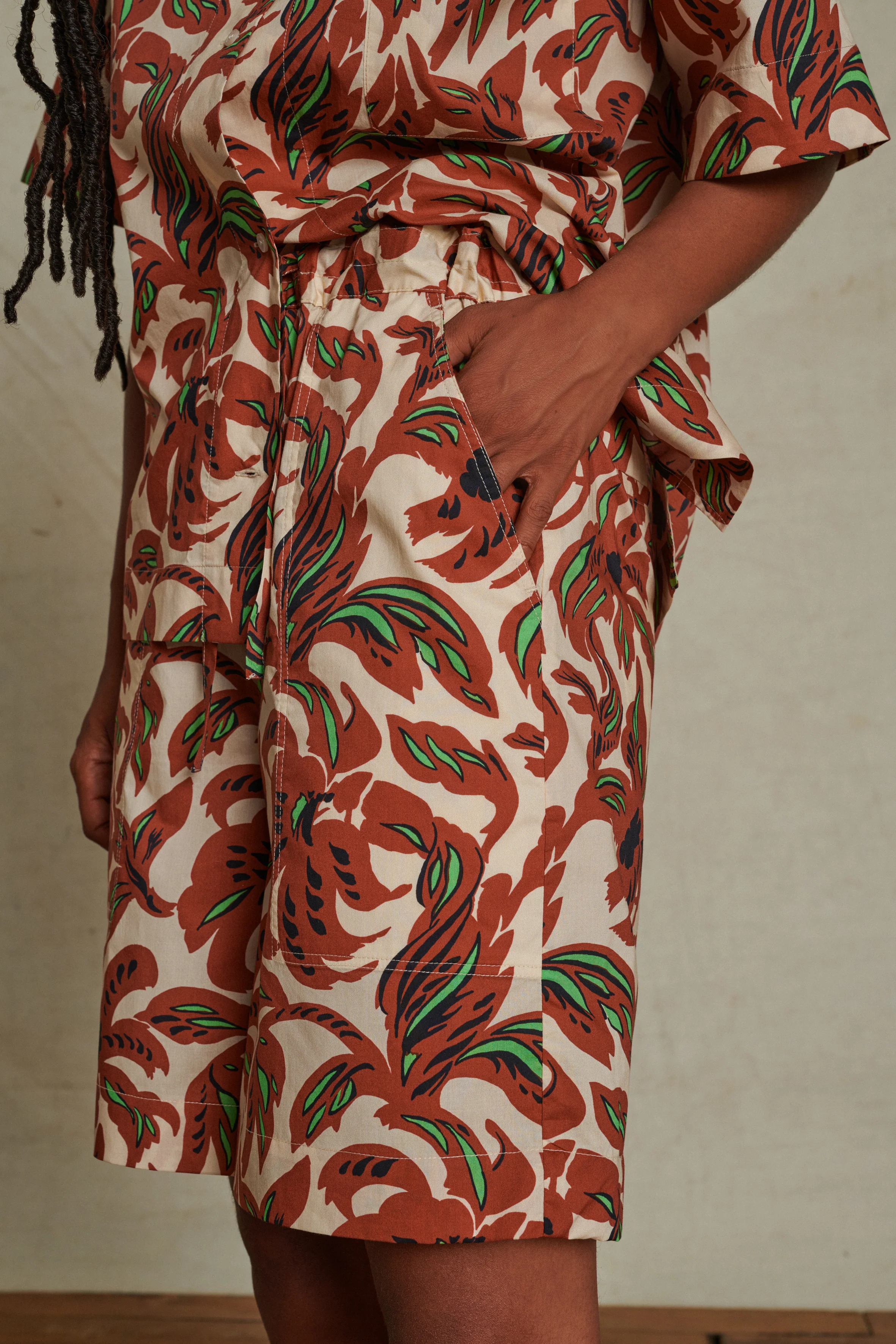 ACAPULCO BROWN SHORTS