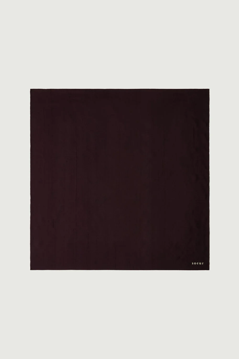 SQUARE PURPLE SCARF