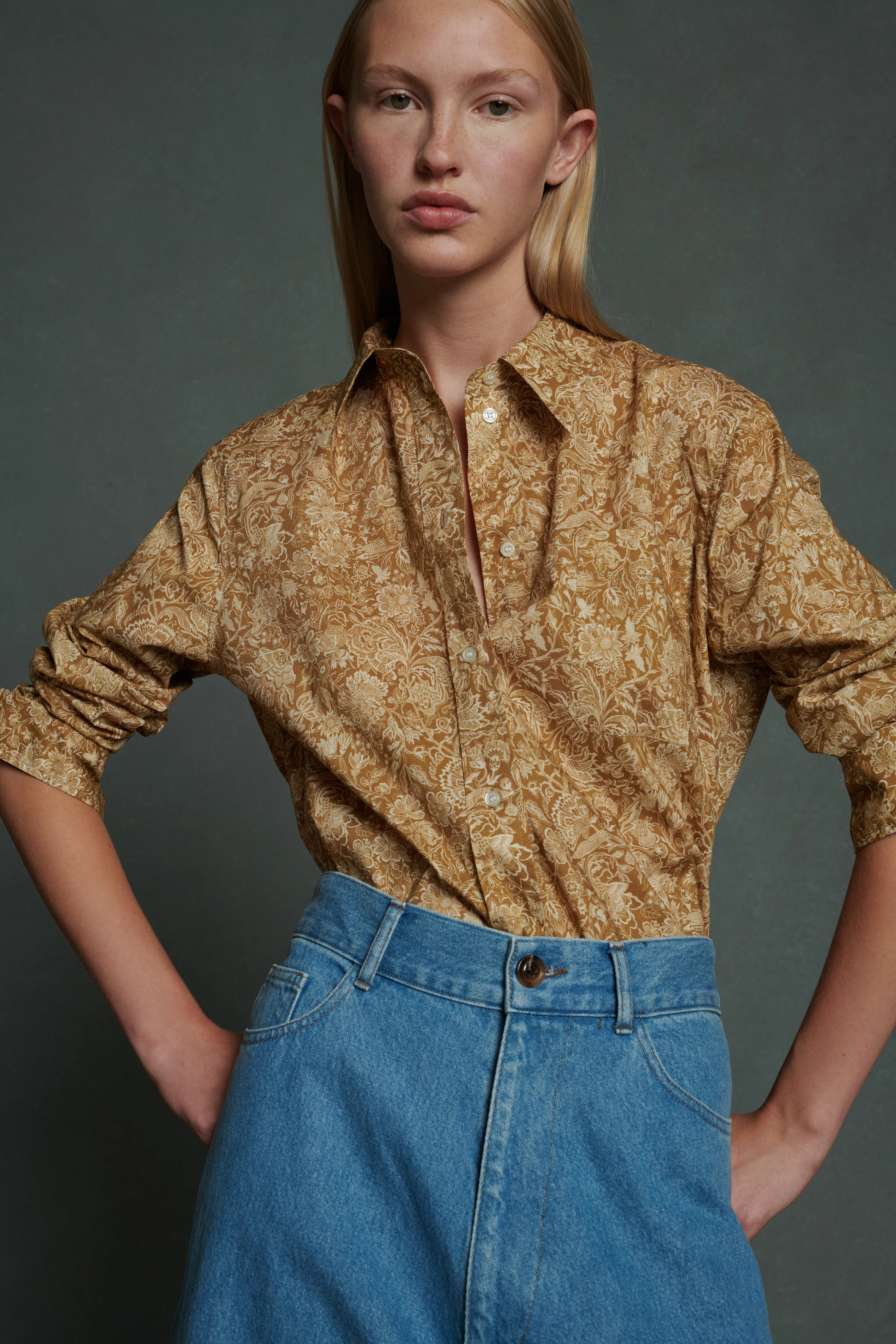 MARIA BEIGE SHIRT