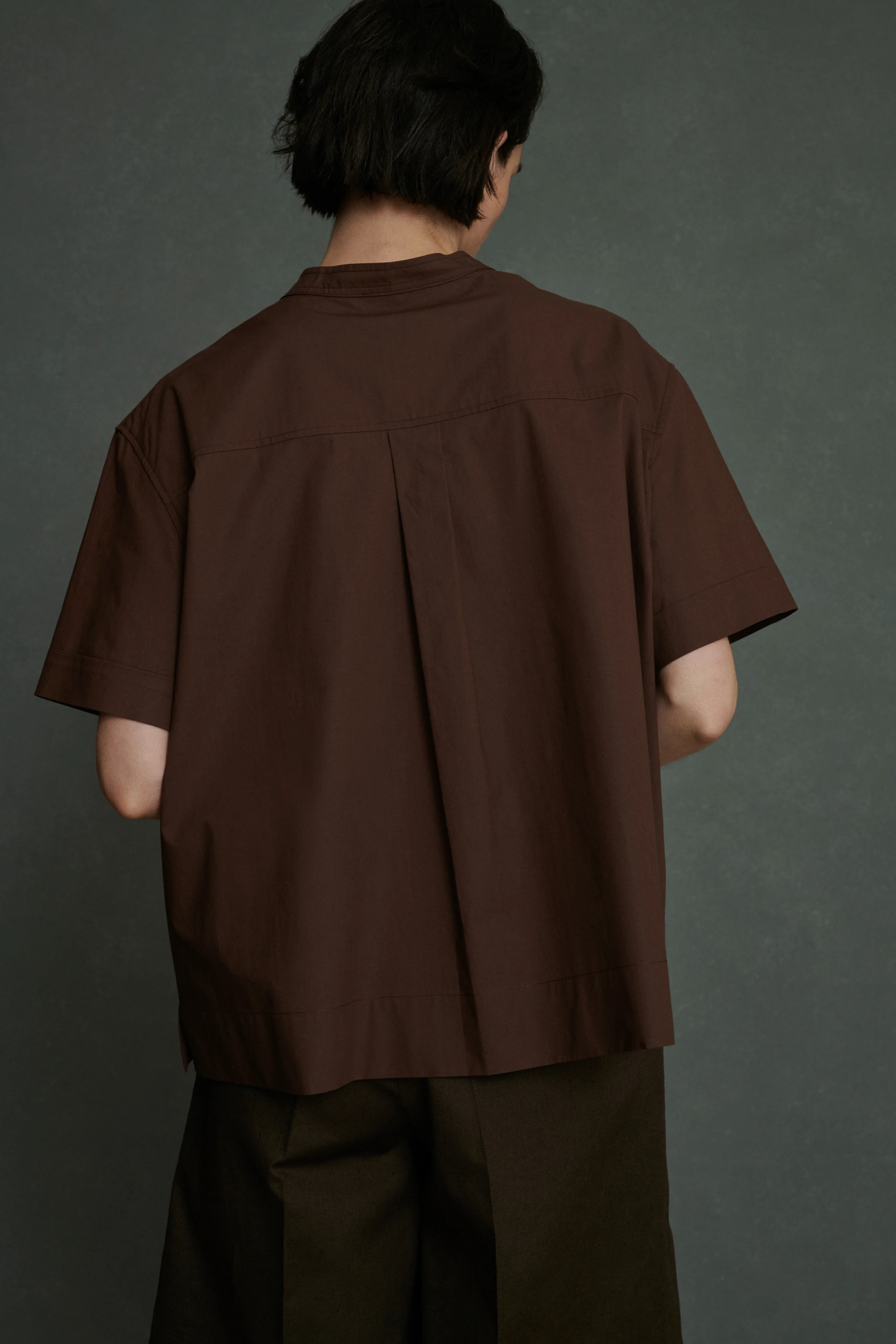 TEGAN BROWN BLOUSE