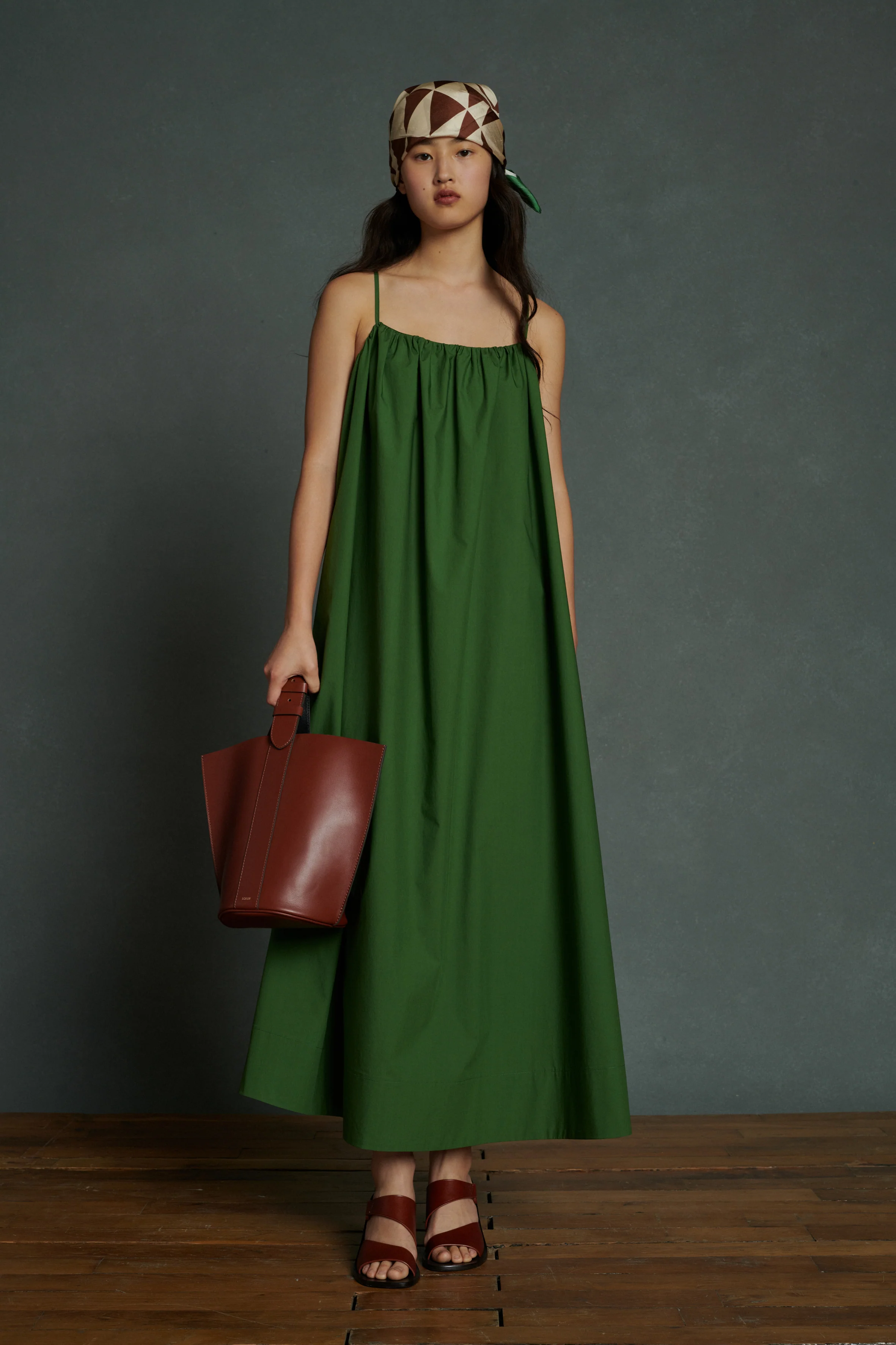 ARIELLE GREEN DRESS