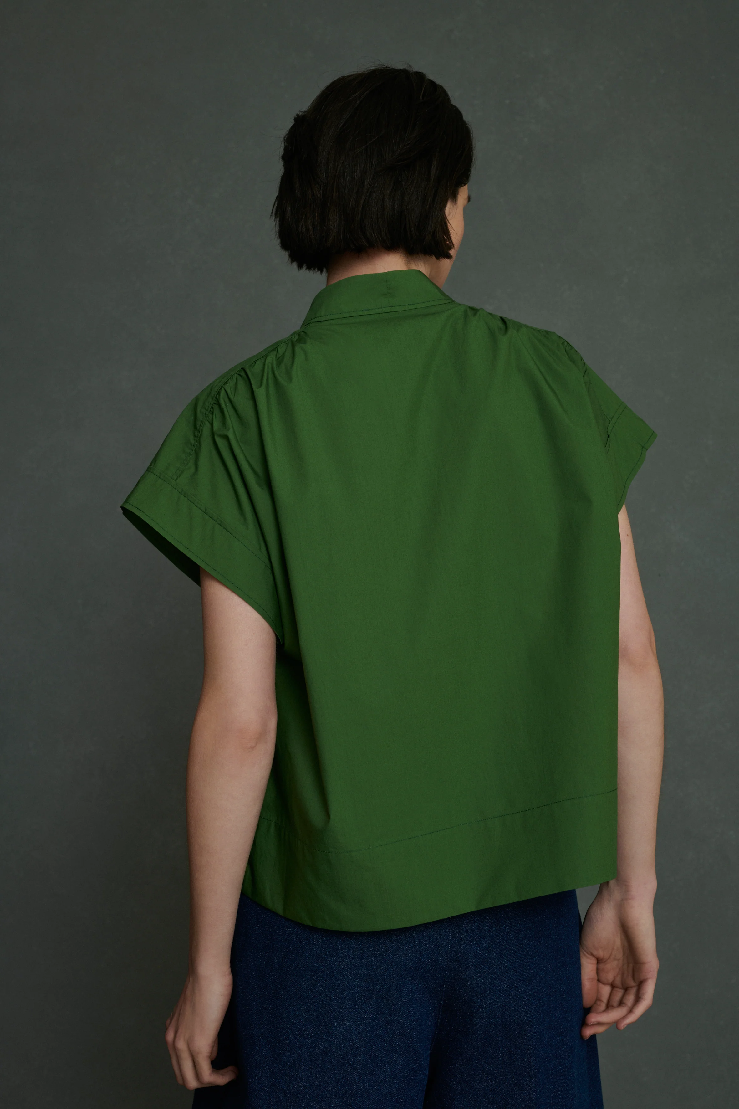 MADAGASCAR GREEN BLOUSE