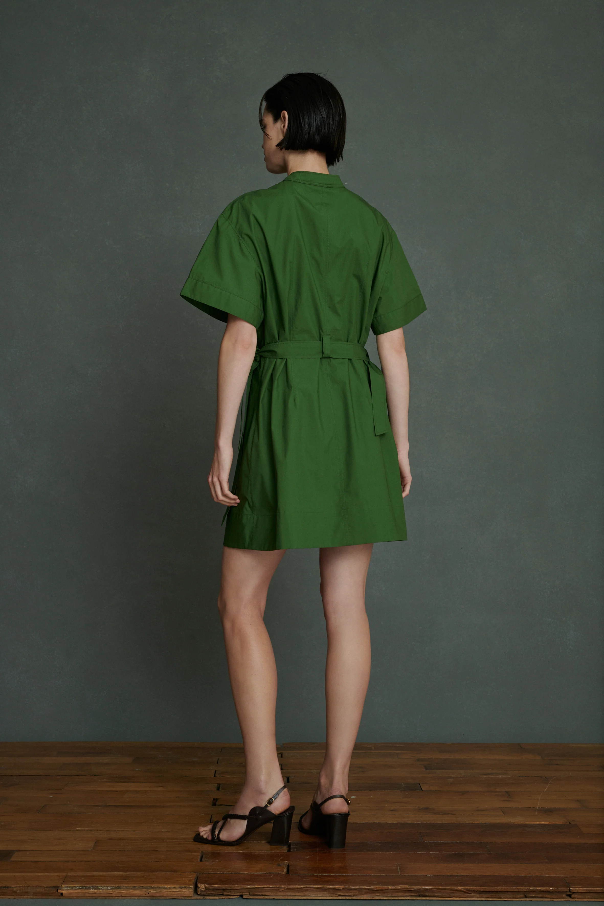 WANDA GREEN DRESS