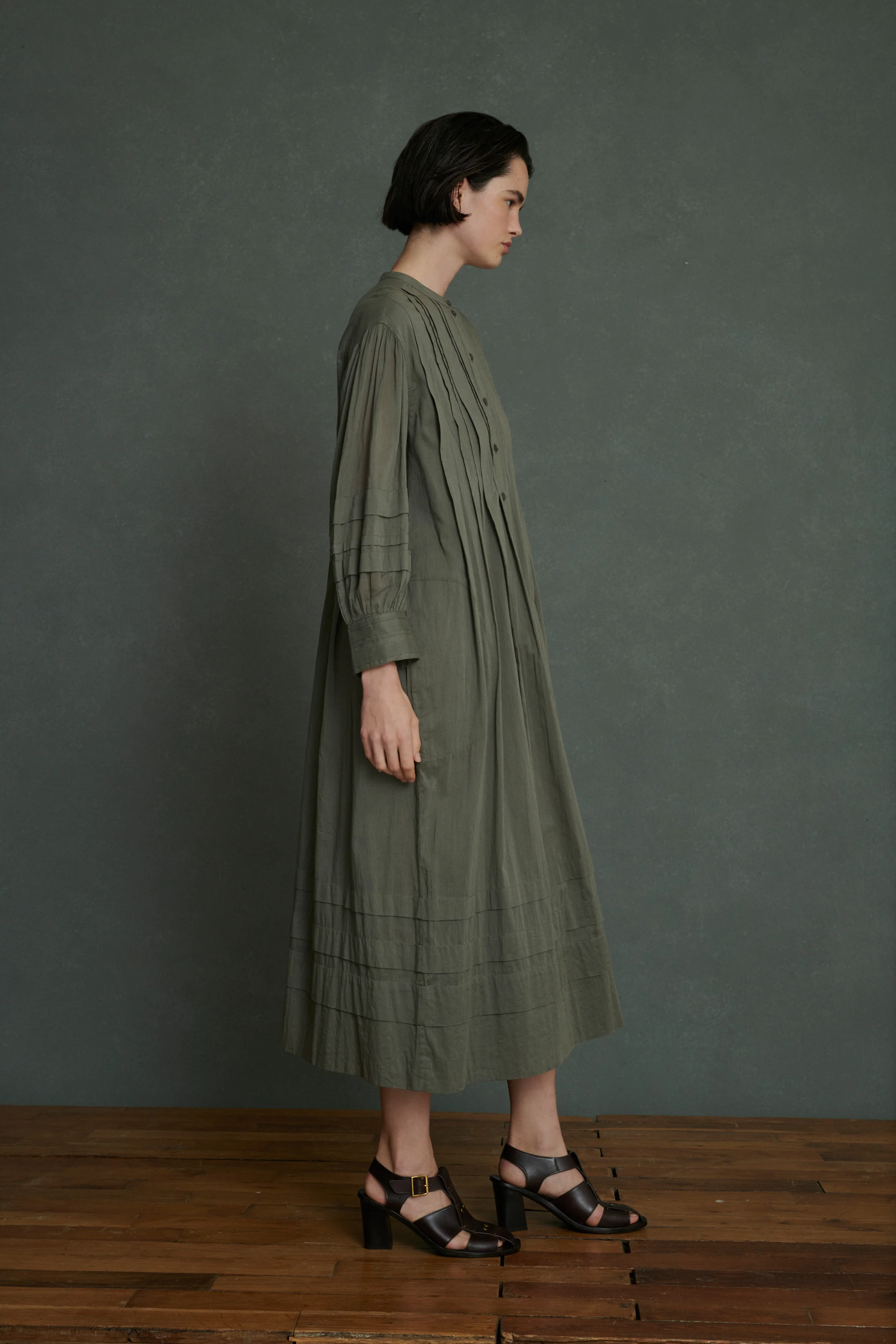 AMELIE GREEN DRESS