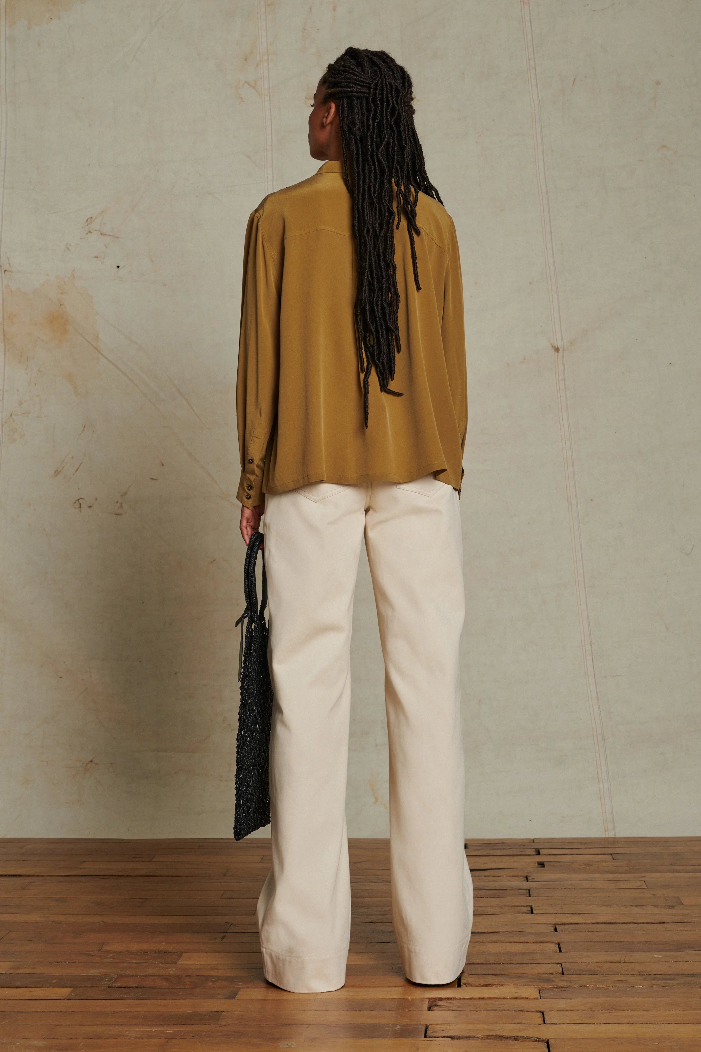 ALISSIO WHITE TROUSERS