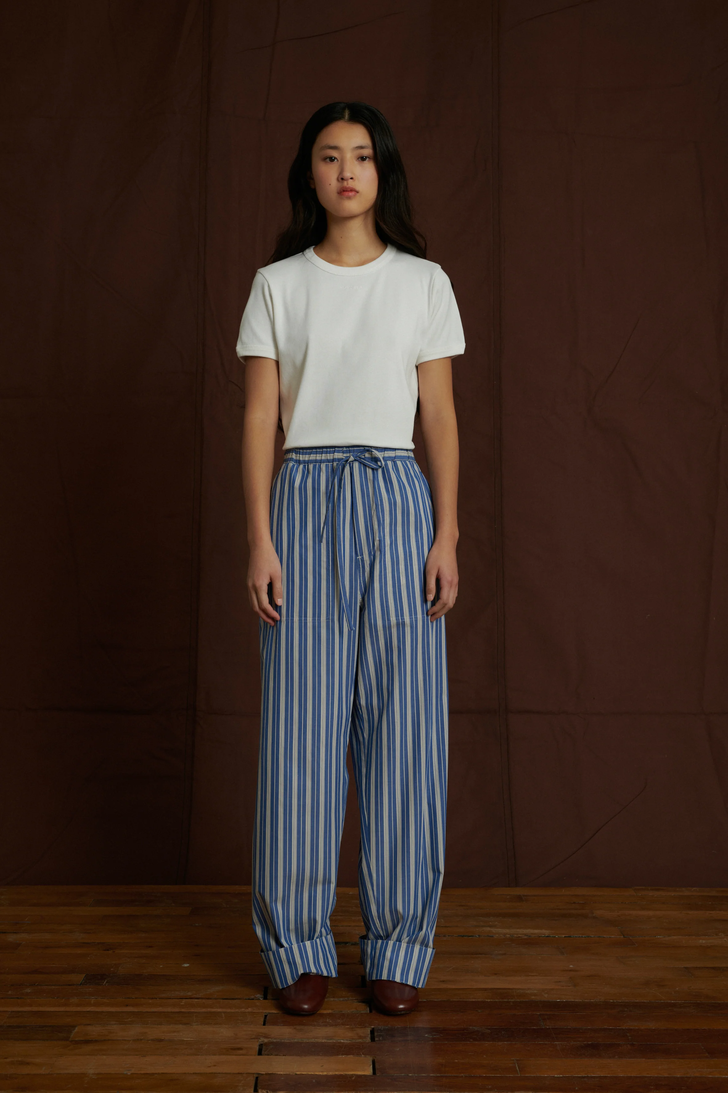 ALBERT BLUE TROUSERS