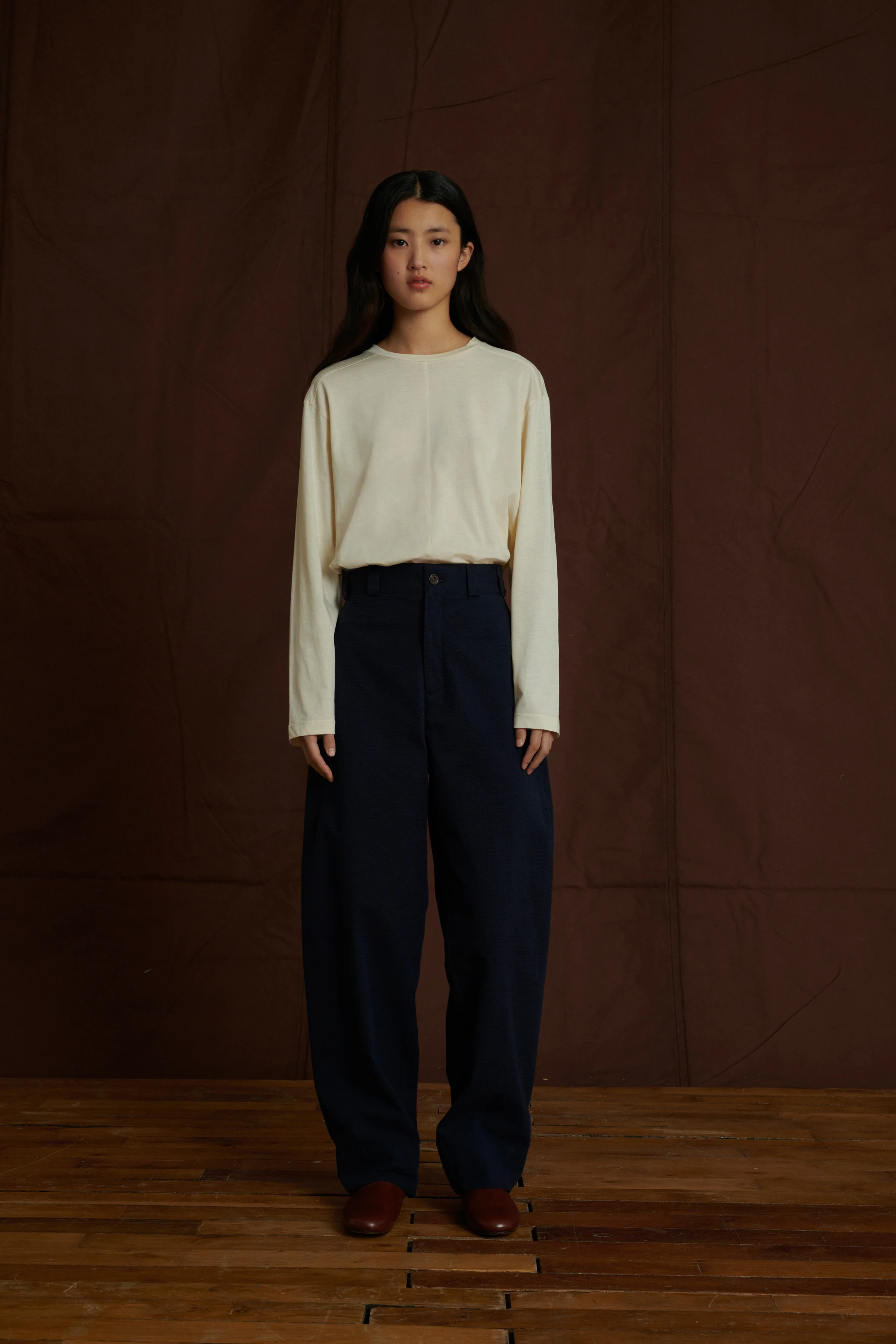 ALOUETTE NAVY TROUSERS