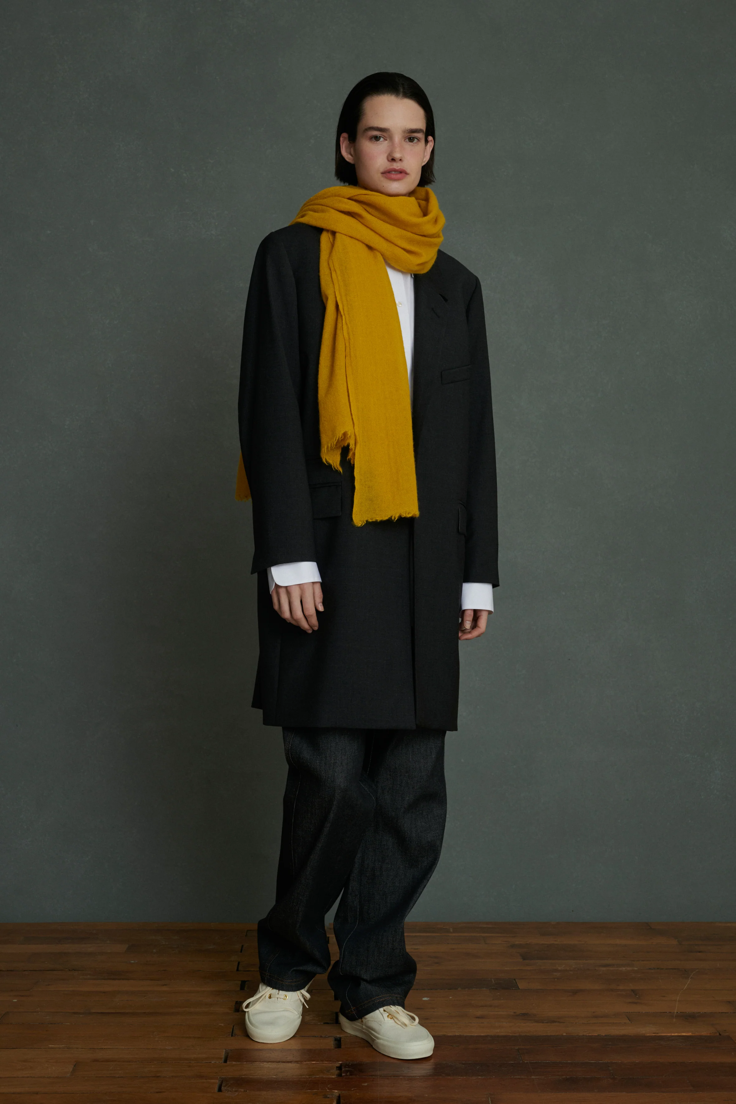 WISDOM YELLOW SHAWL