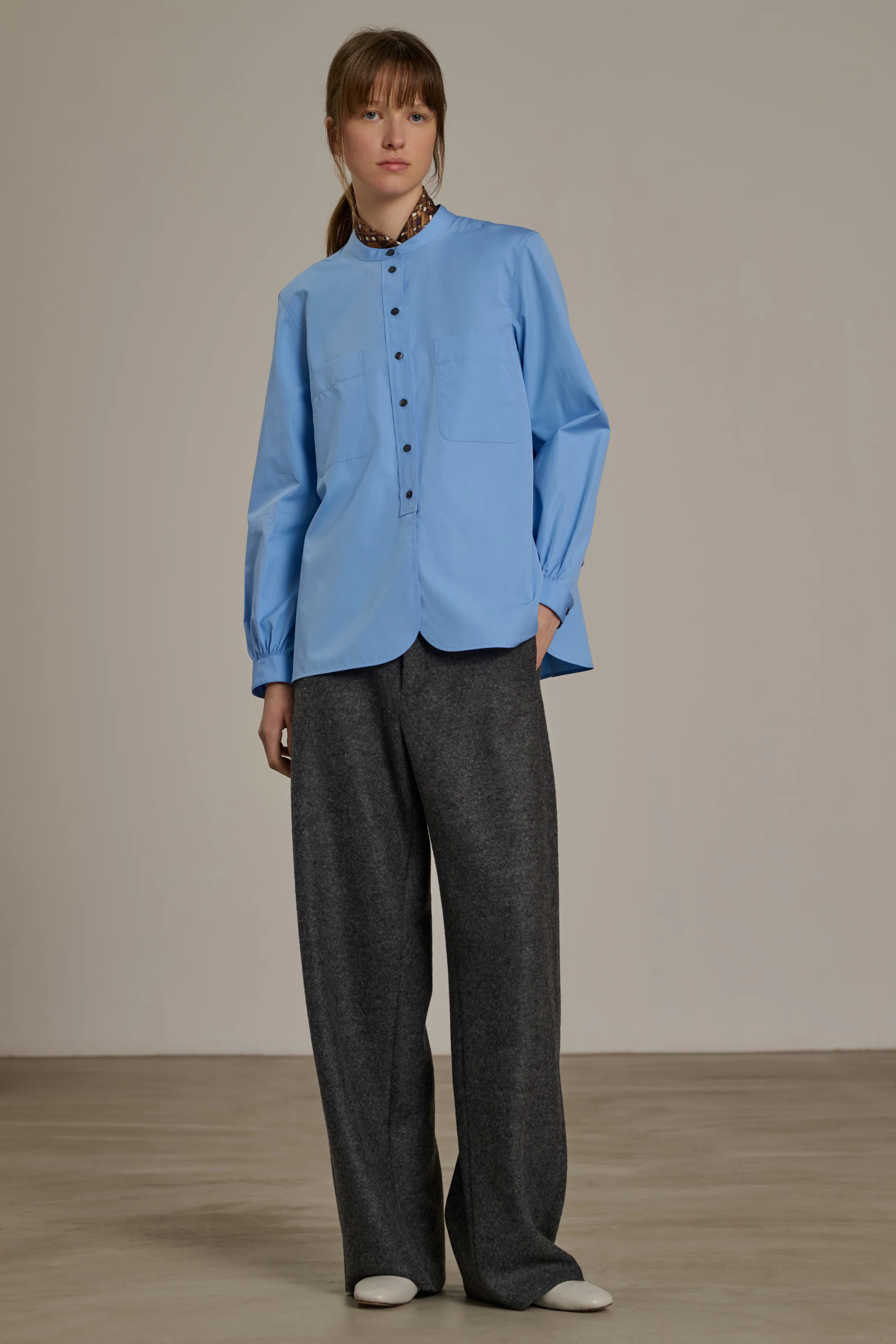 LAURETTE BLUE SHIRT