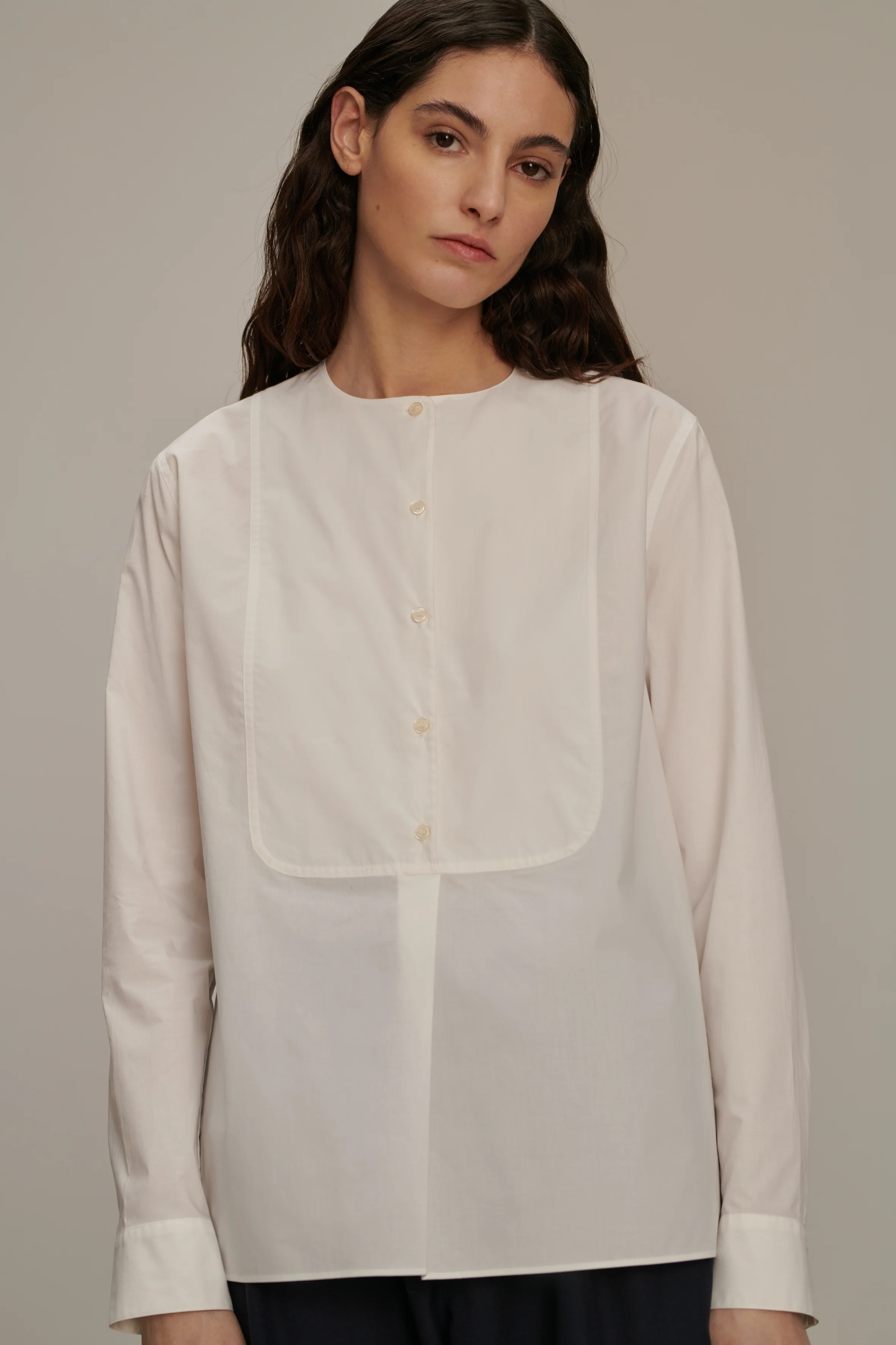 CECILE WHITE BLOUSE
