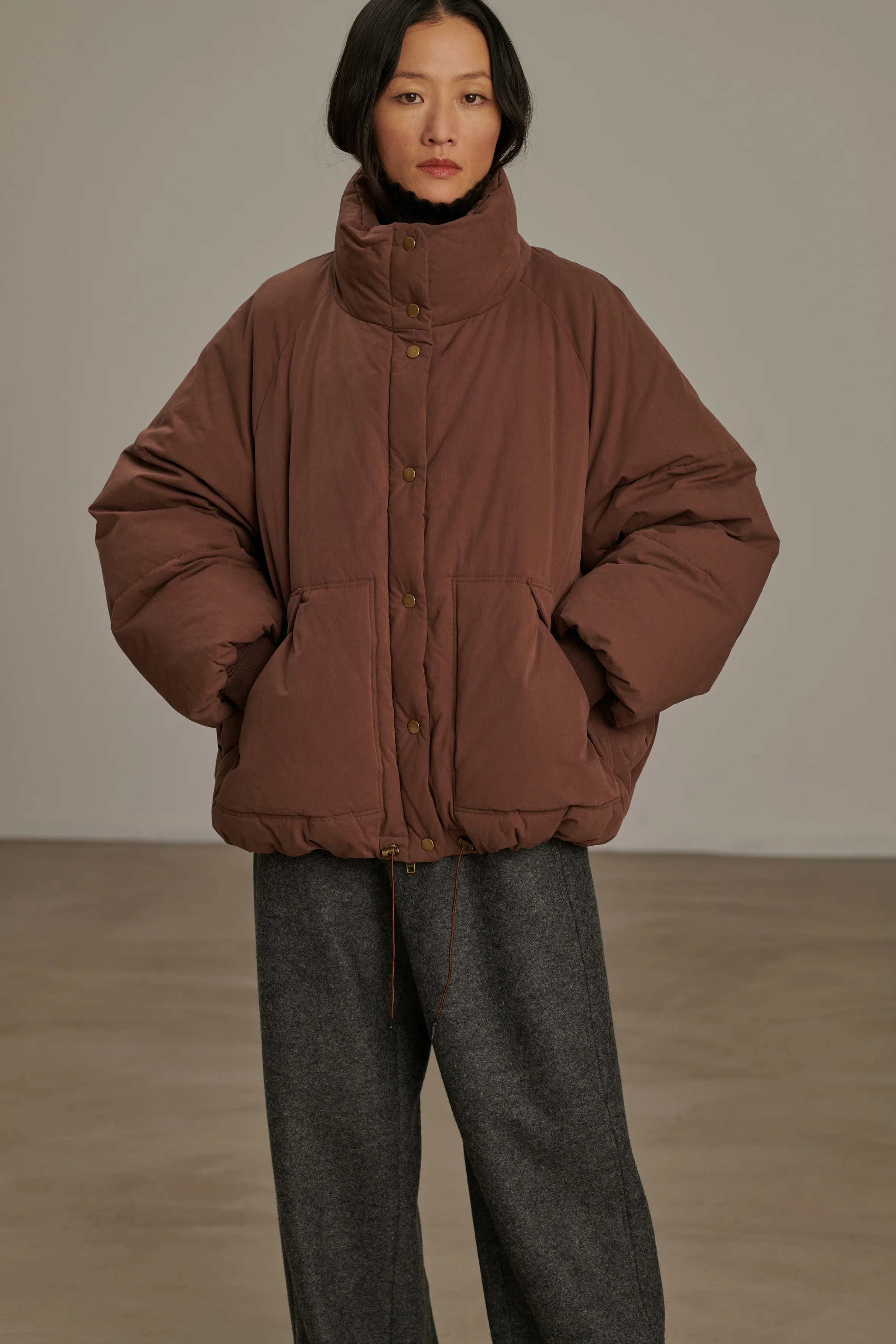 WING PINK PUFFER JACKET