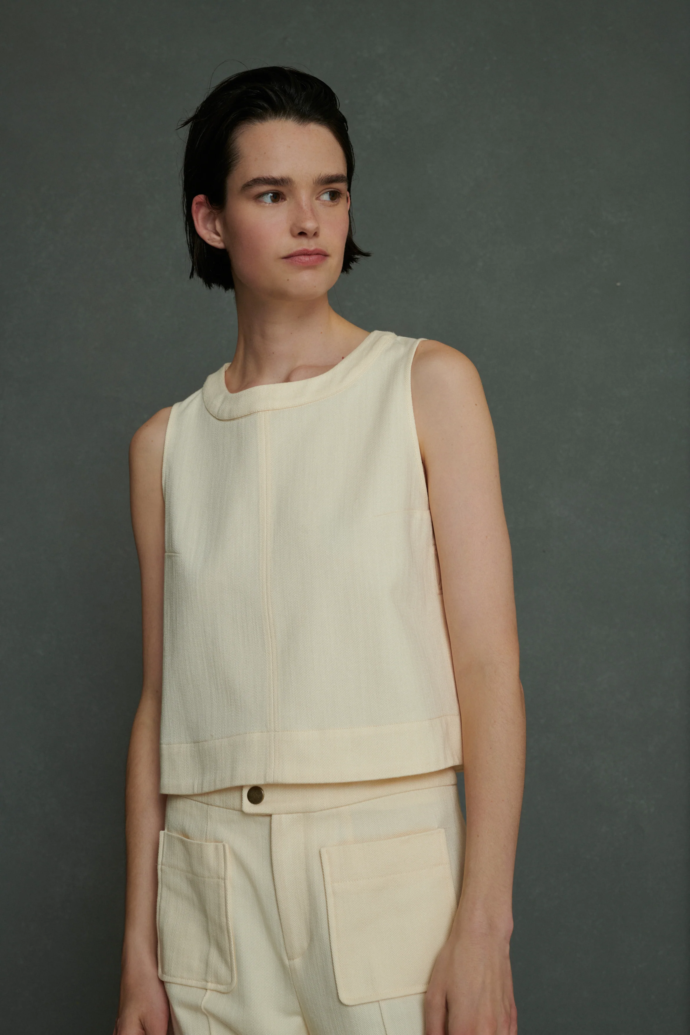 PAMPA OFF-WHITE TOP