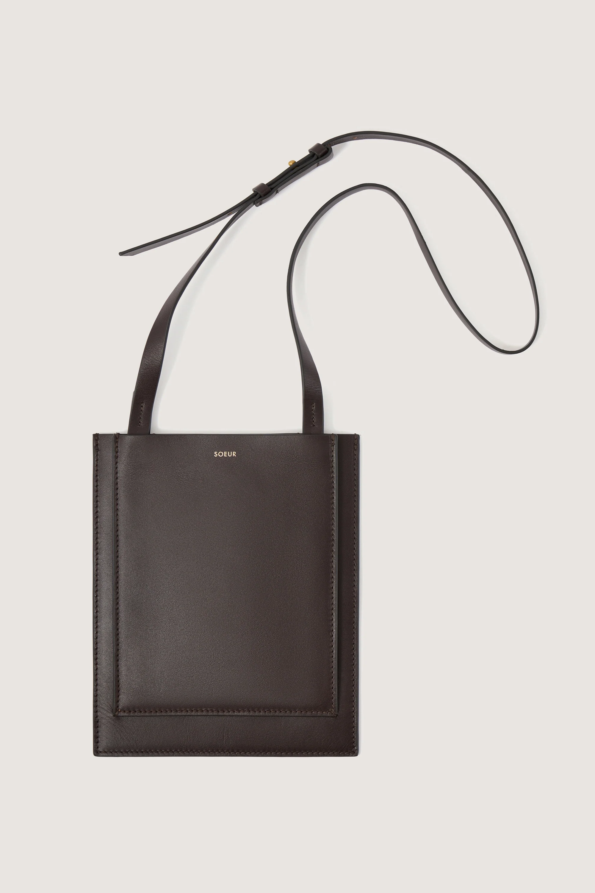 AJACCIO BROWN CLUTCH