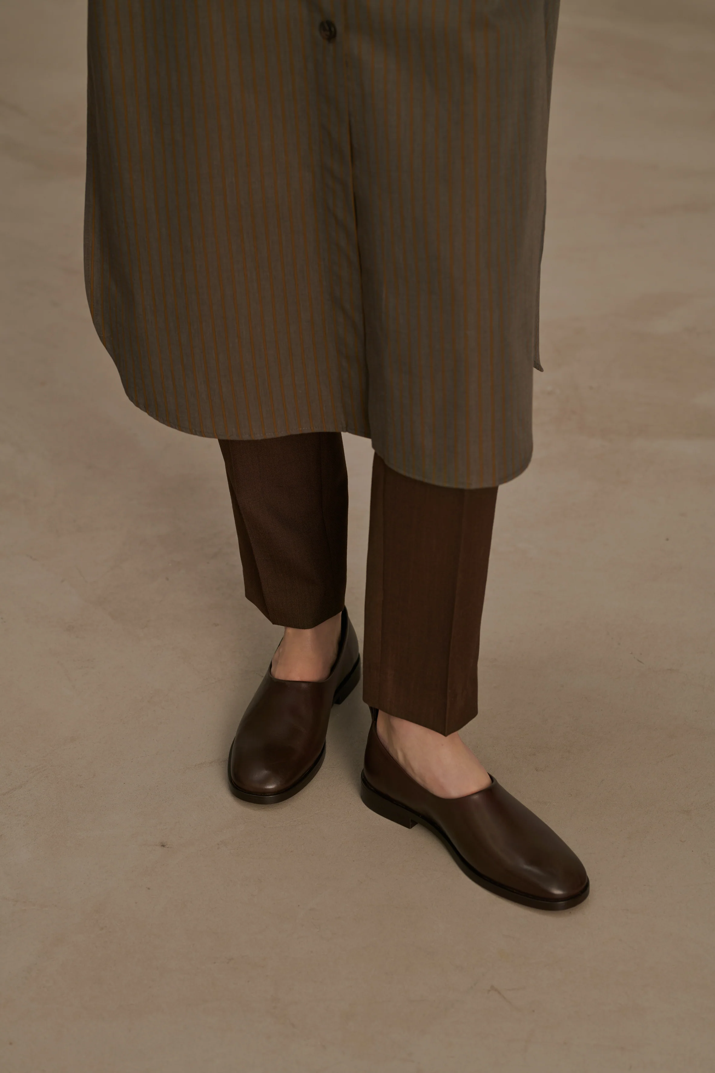 CAPRI BROWN LOAFERS