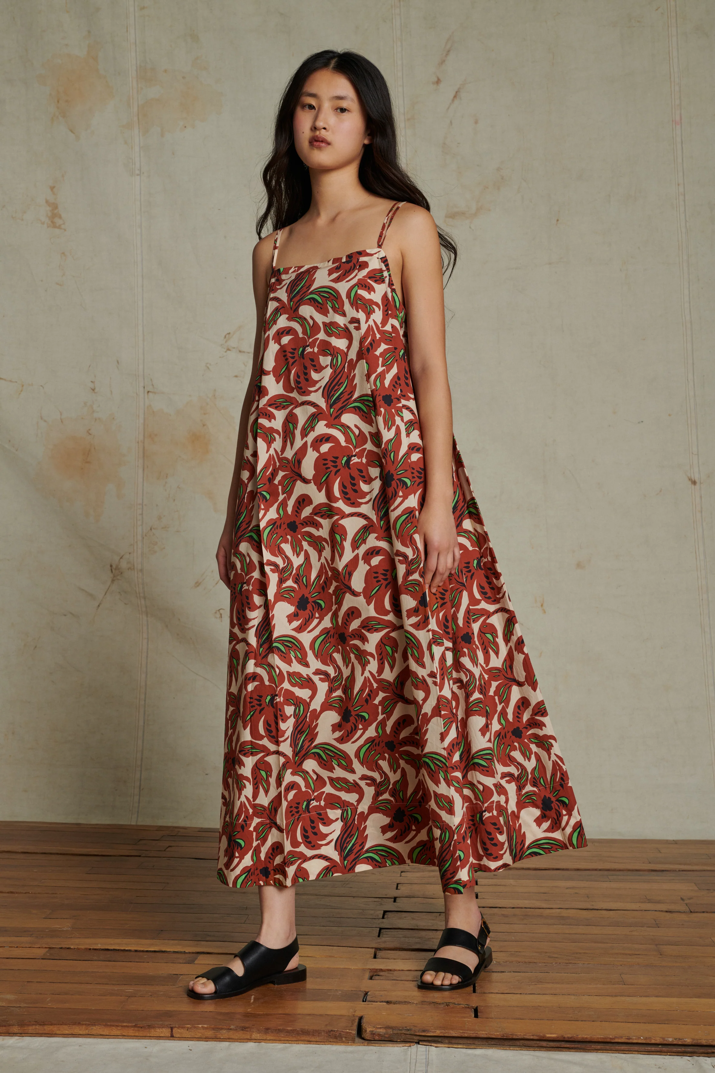 AVIGNON BROWN DRESS