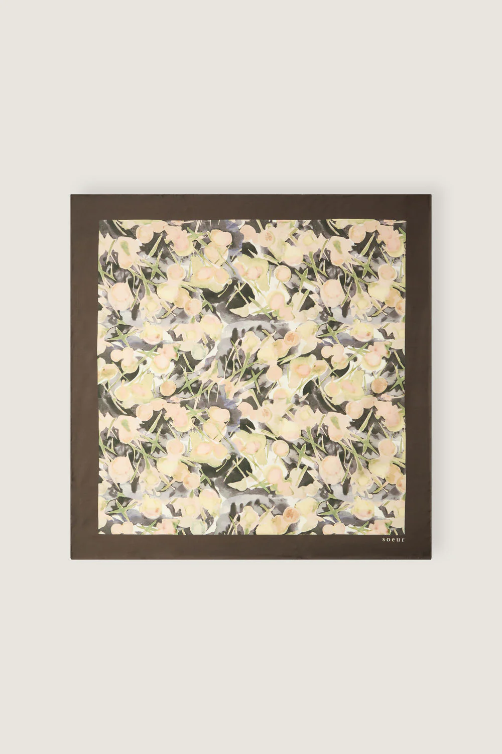 CAPUCINE GREY SCARF