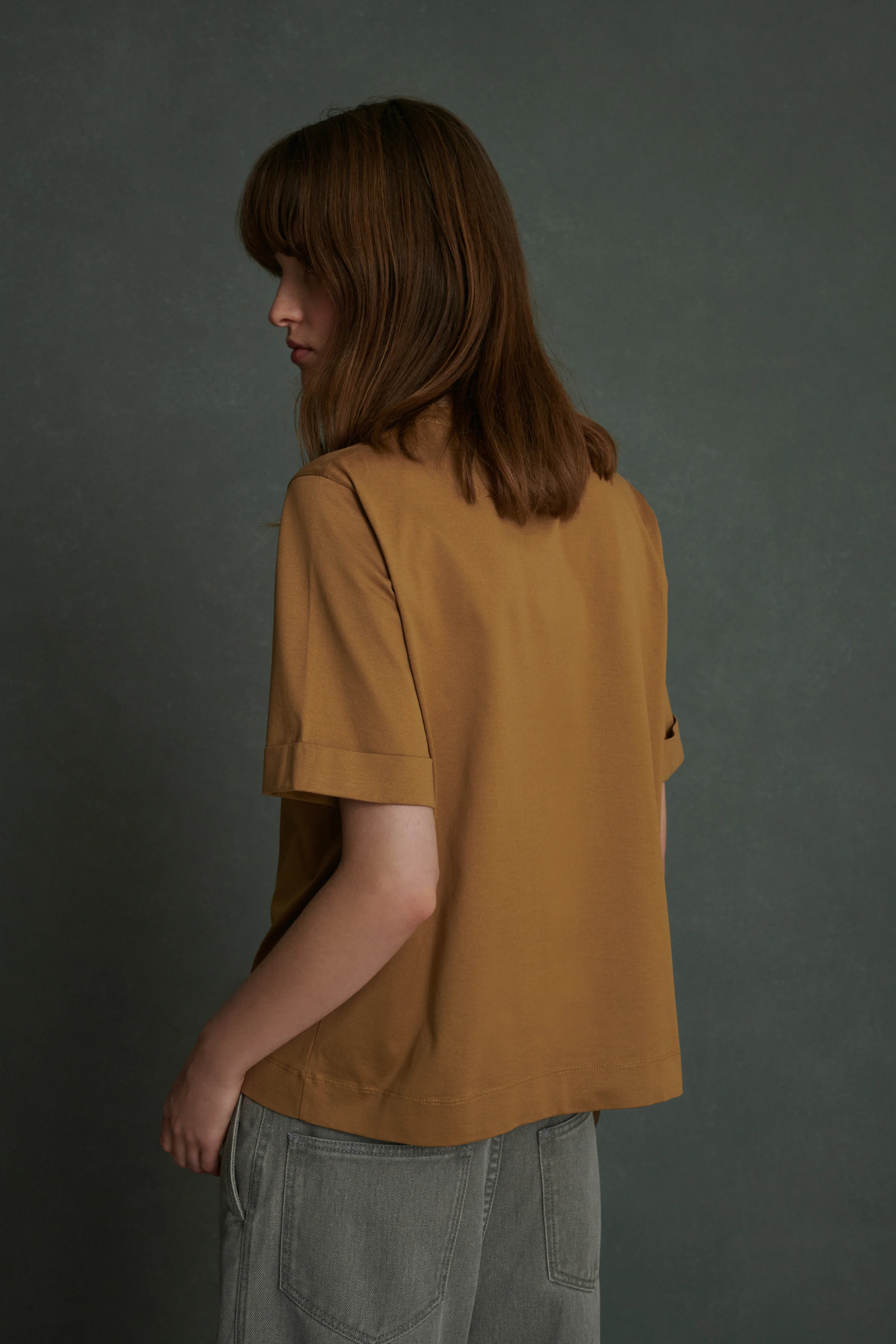 AMA BEIGE TEE-SHIRT