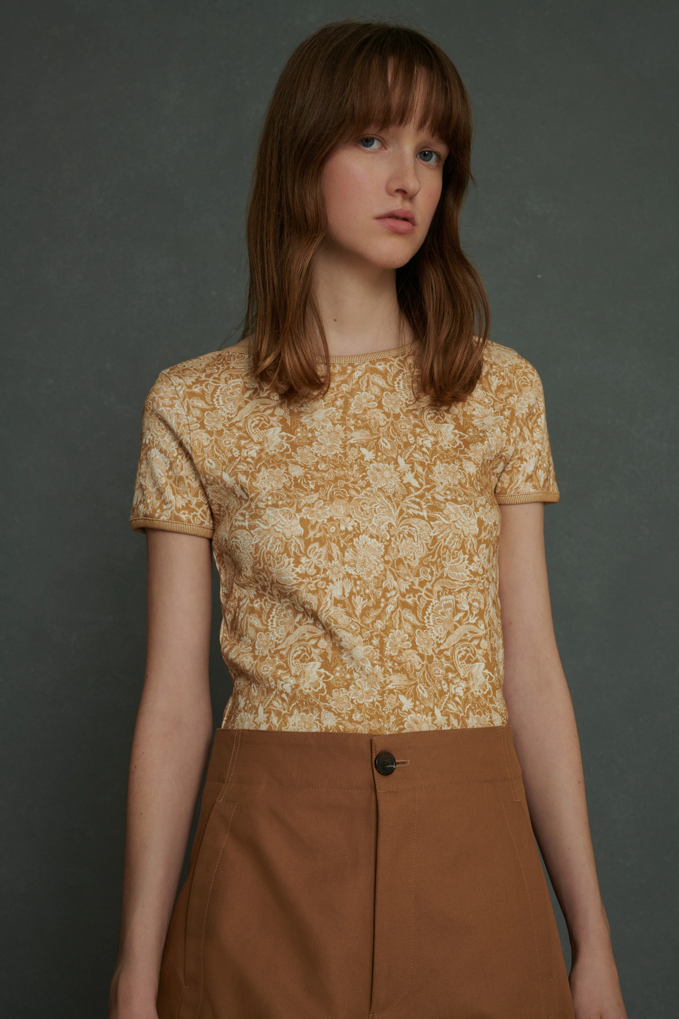 ALBI BEIGE TEE-SHIRT