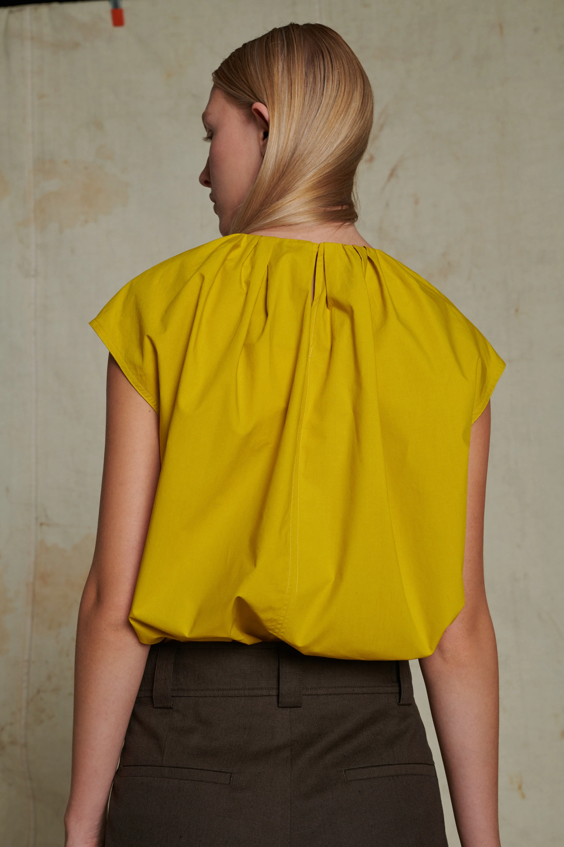 ANNIE YELLOW BLOUSE