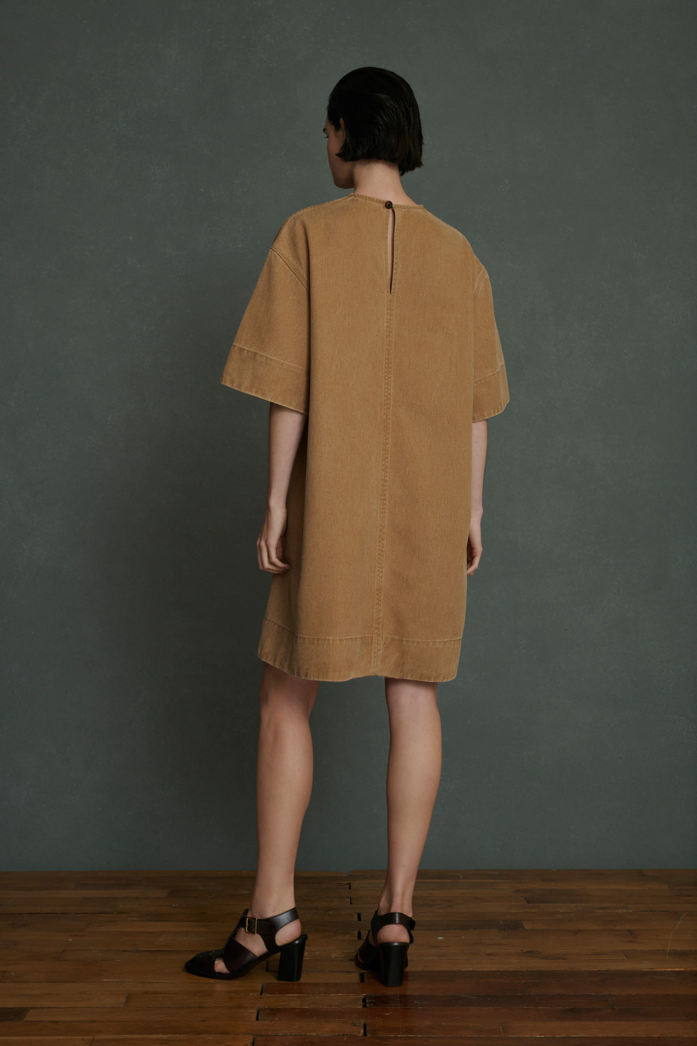ANGIE BEIGE DRESS