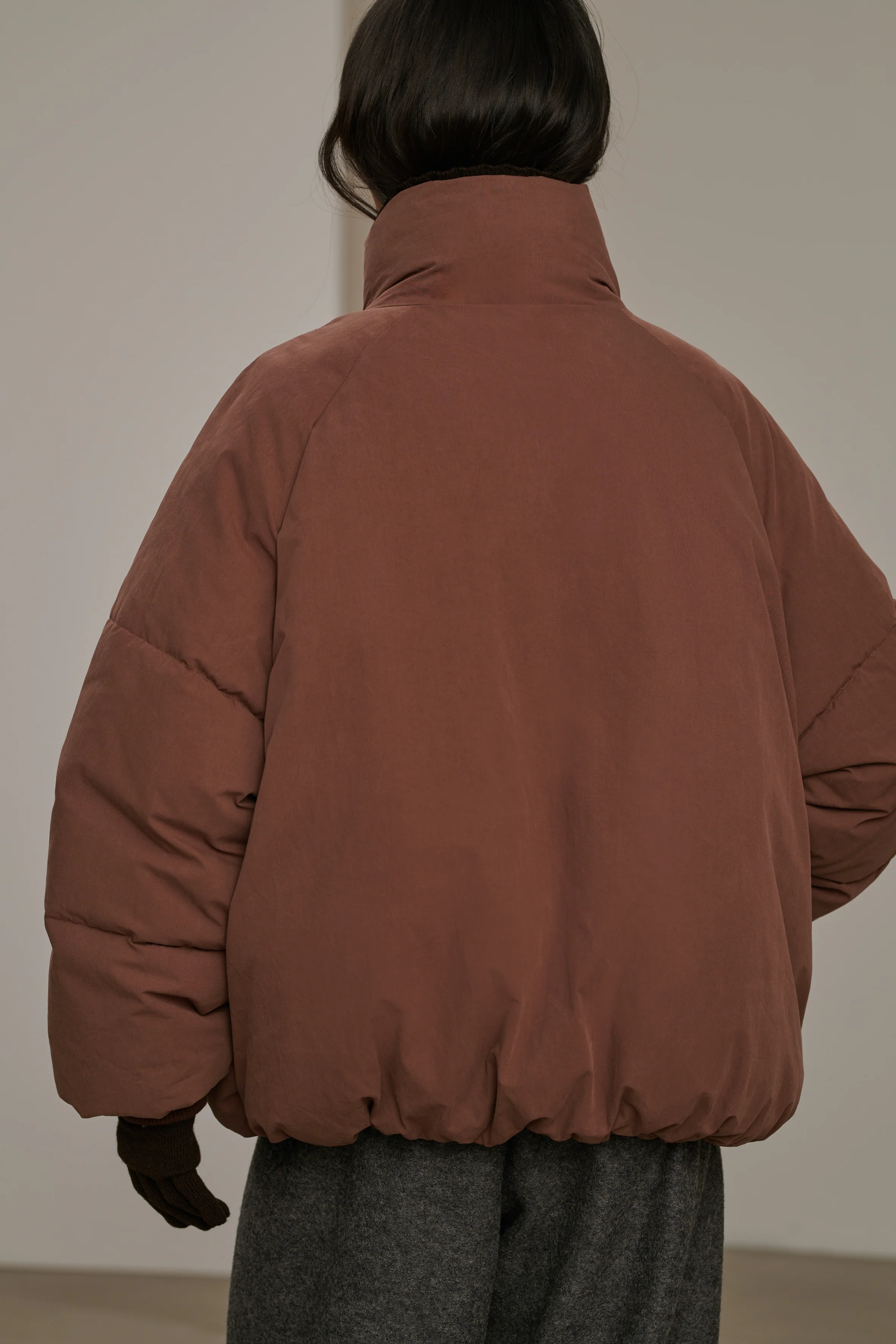 WING PINK PUFFER JACKET