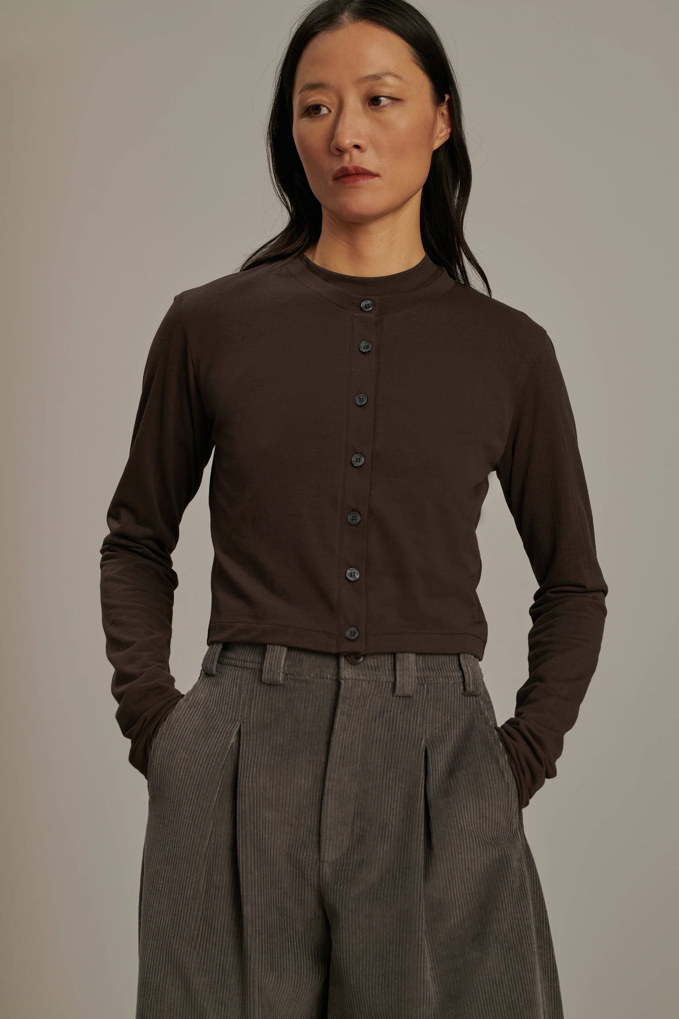 BARBARA GREY T-SHIRT