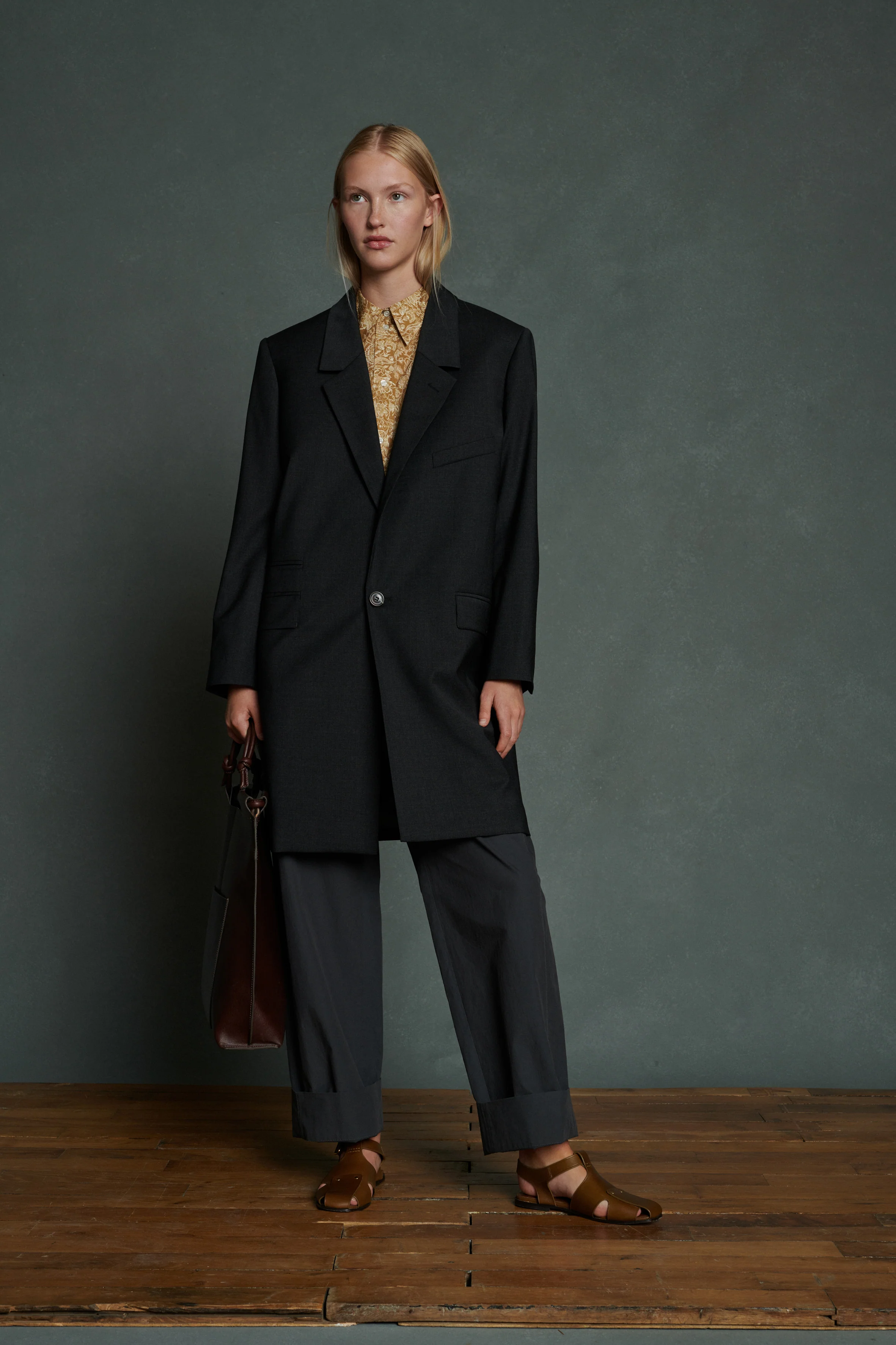 ALCESTE GREY COAT