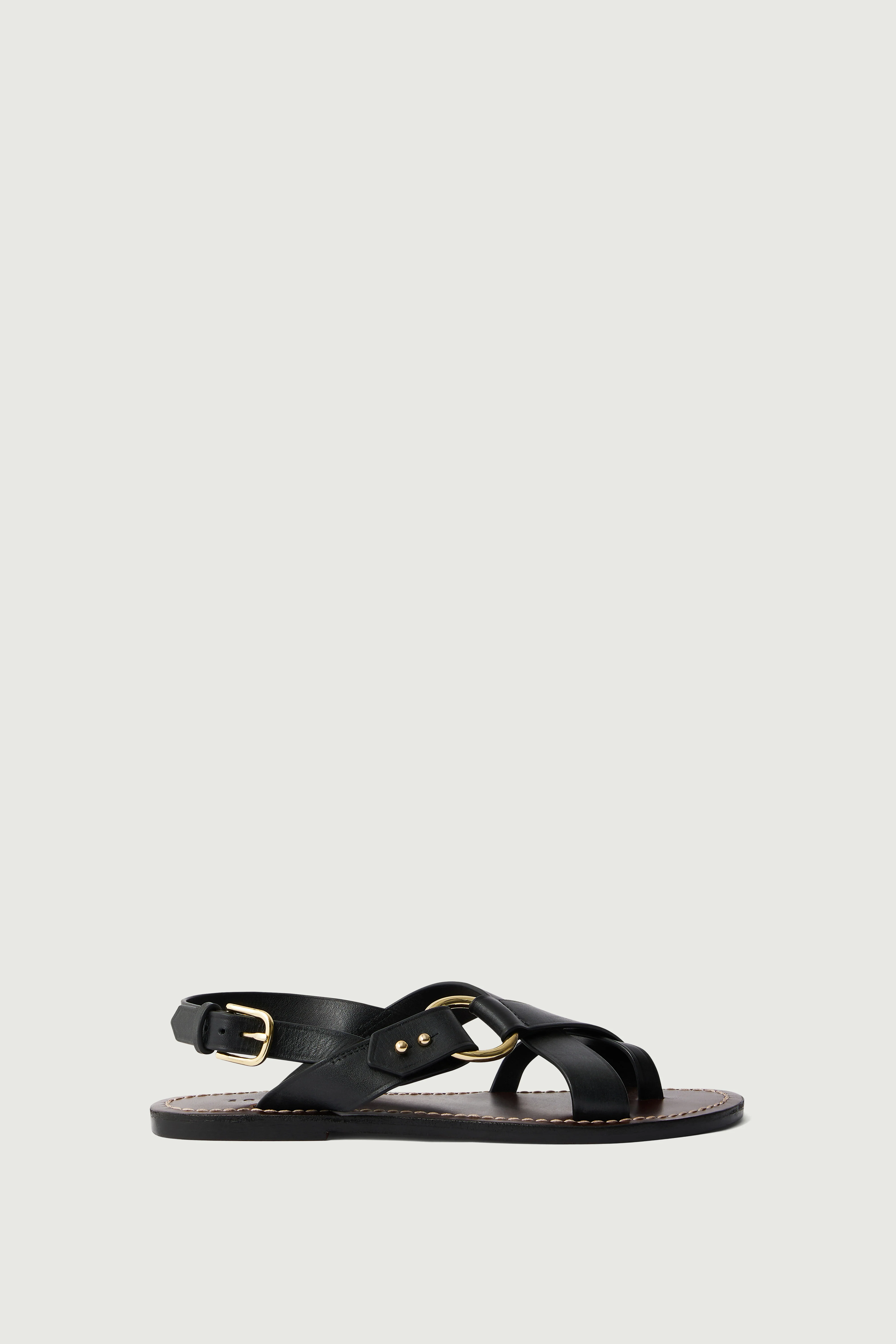 FLORENCE BLACK SANDALS