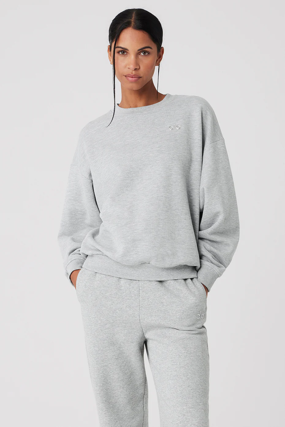 Accolade Crew Neck Pullover - Athletic Heather Grey