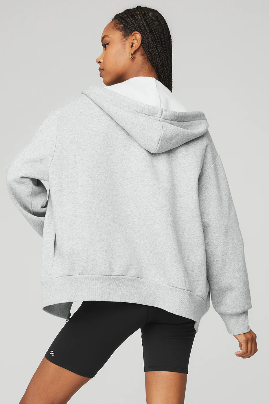 Everyday Full Zip Hoodie - Athletic Heather Grey