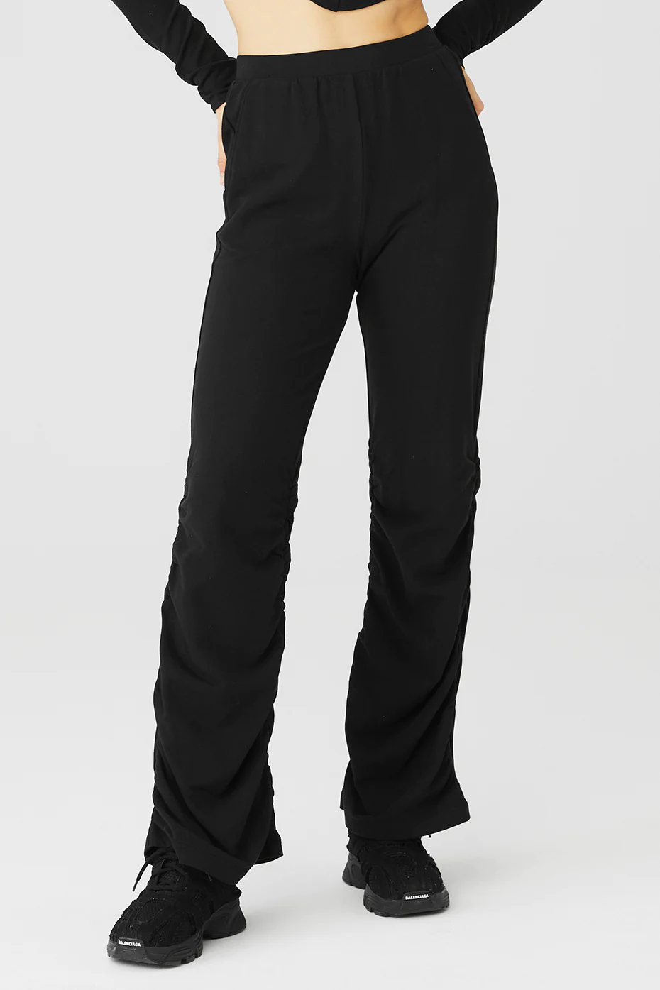Ruched Soft Sculpt Pant - Black