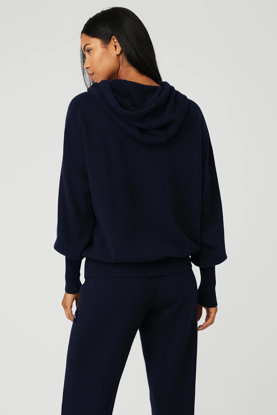 Cashmere Jet Set Hoodie - Navy