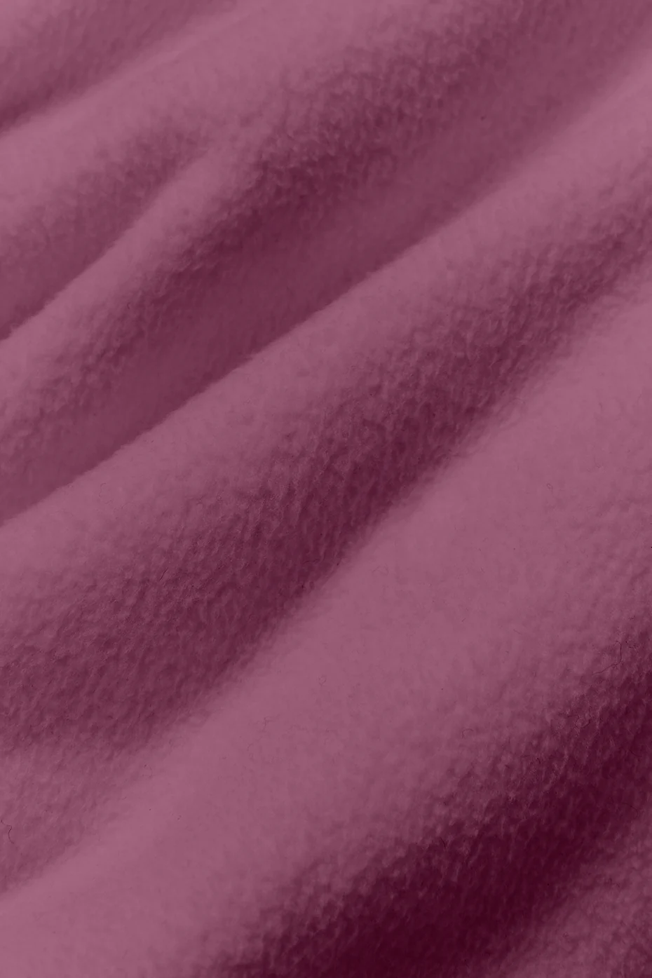 Polar Fleece Cropped Wintry Mix Jacket - Soft Mulberry