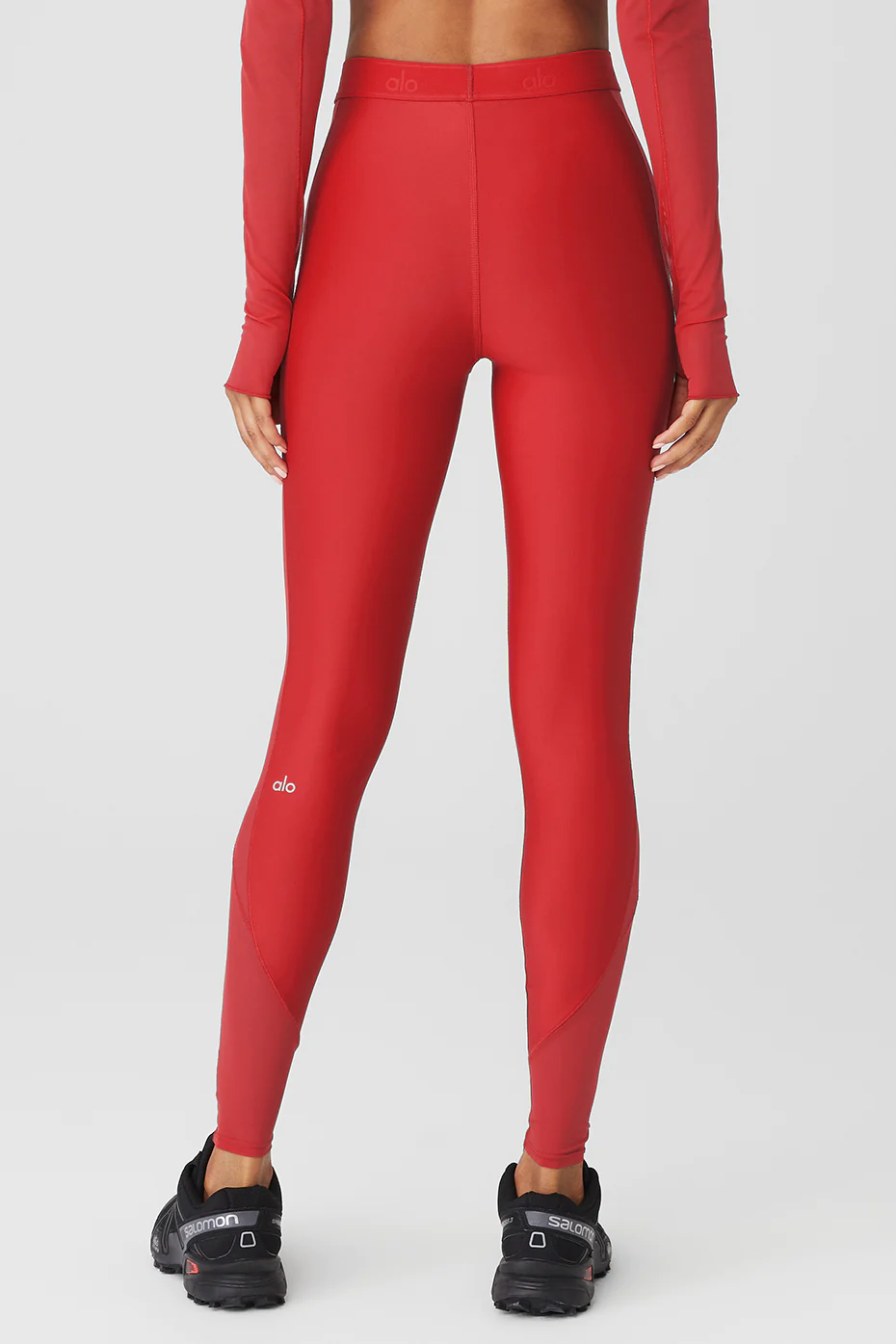 Airlift High-Waist Ballet Dream Legging - Classic Red