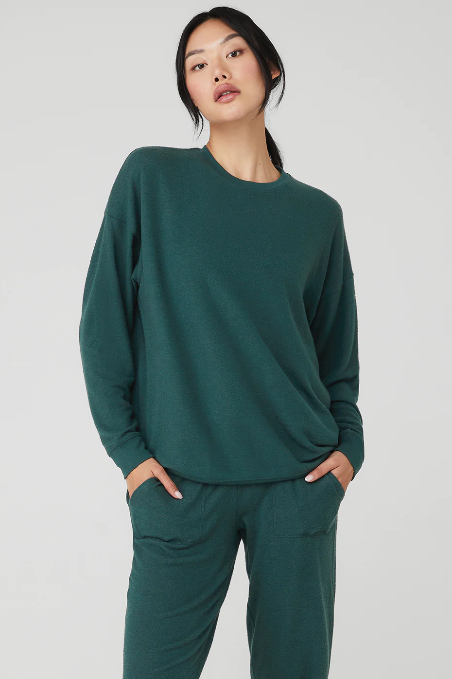 Soho Pullover - Midnight Green