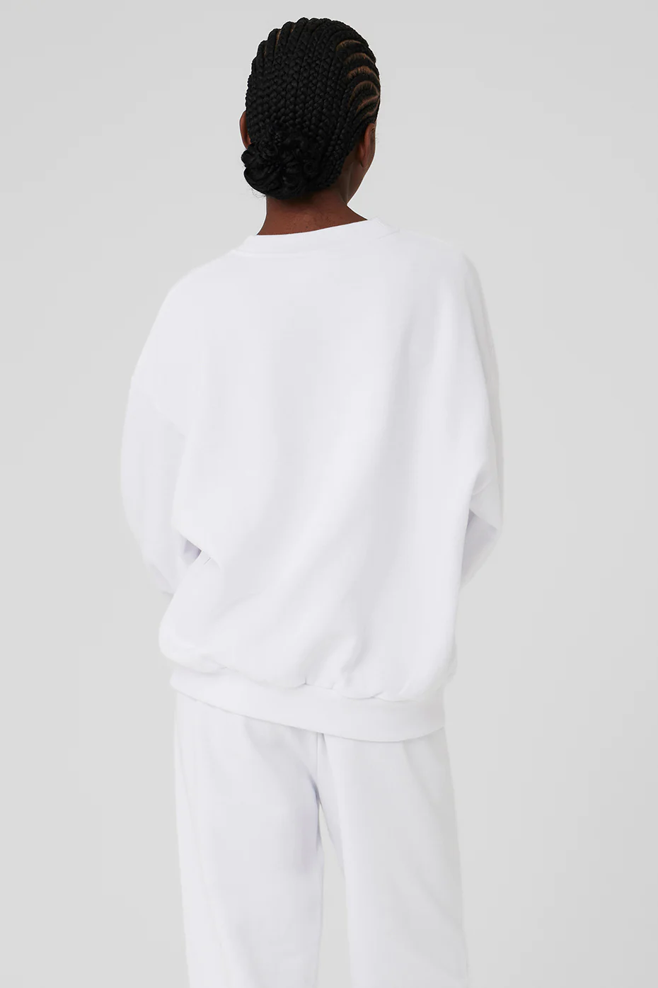 Accolade Crew Neck Pullover - White