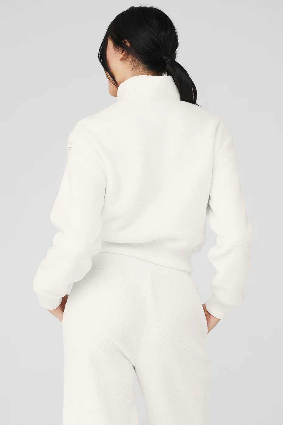 Micro Sherpa Destiny Jacket - Ivory