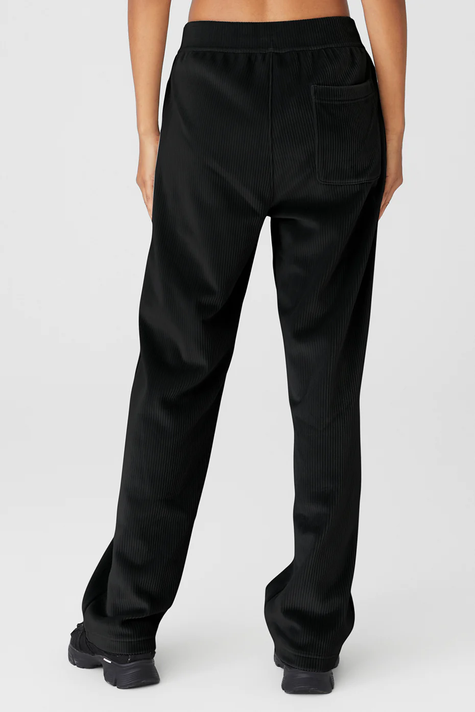 Velour Baller Pant - Black