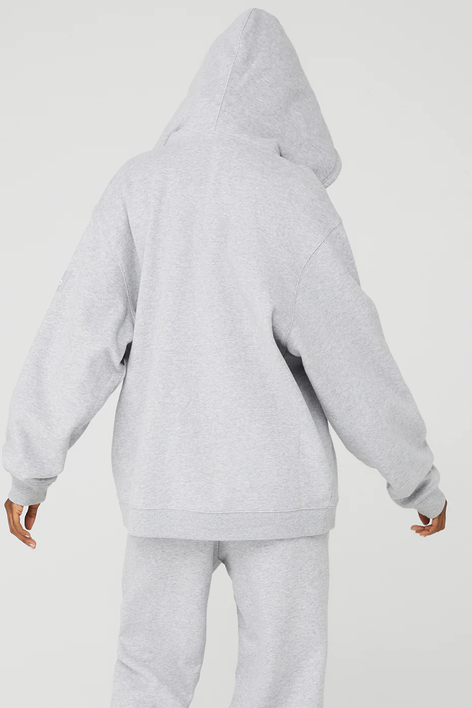 Renown Heavy Weight Full Zip Hoodie - Athletic Heather Grey