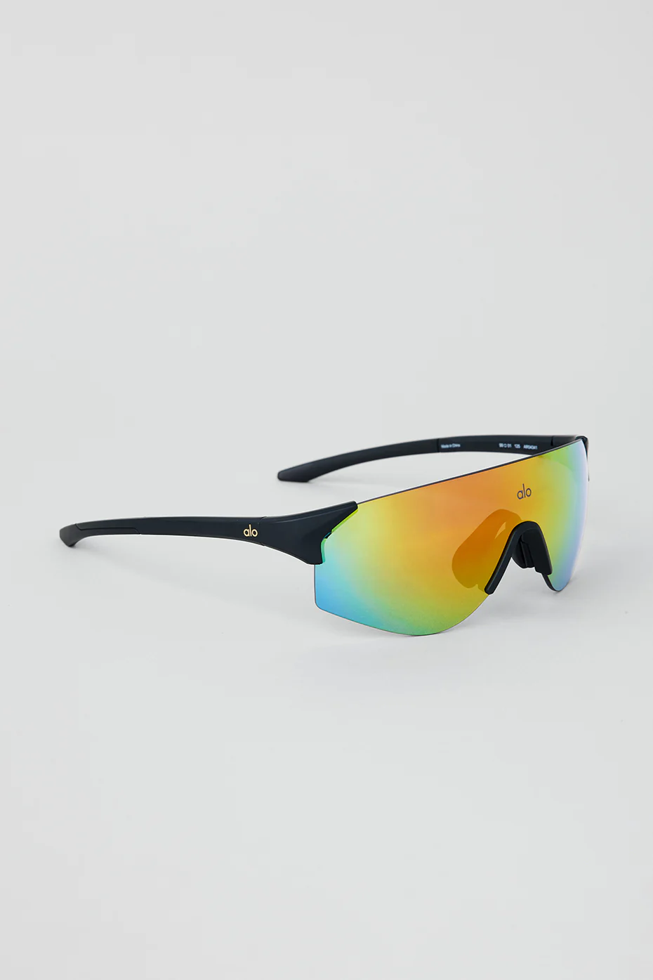 Speed Sunglasses - Orange Mirror/Black